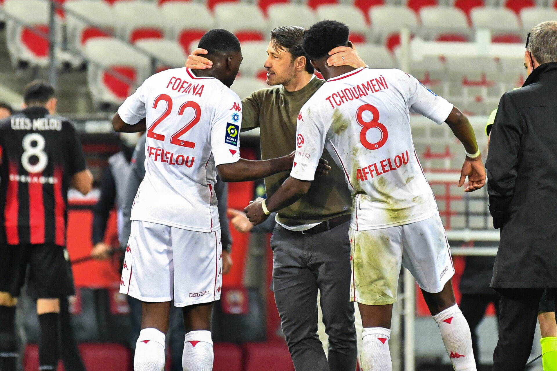 Comme Paris, le Monaco de Niko Kovac compte bien garder ses joueurs dont Tchouaméni et Fofana. L'ASM doit disputer le 3ème tour préliminaire de la Ligue des champions durant les Jeux Olympiques (iconsport)