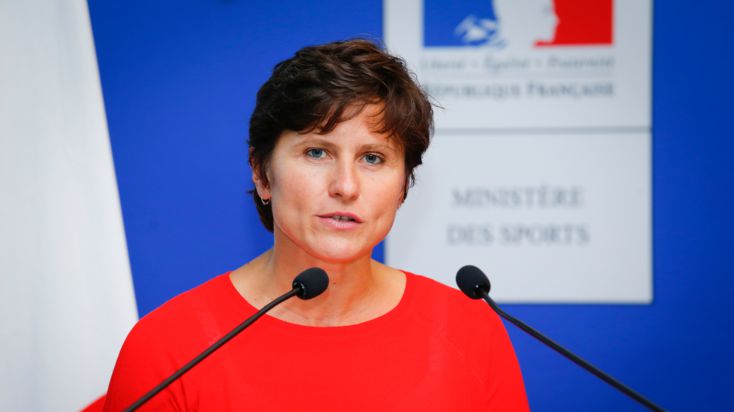 Roxana Maracineanu, la ministre déléguée chargée des Sports. Icon Sport Roxana Maracineanu, la ministre déléguée chargée des Sports. Icon Sport