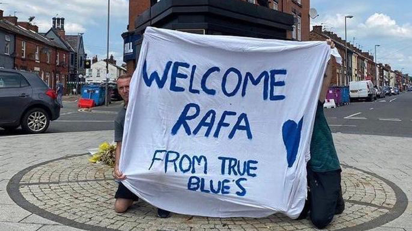 Entra&icirc;neur de Liverpool entre 2004 et 2010, Rafael Benitez ne fait pas l'unanimit&eacute; parmi les supporters d'Everton (iconsport)