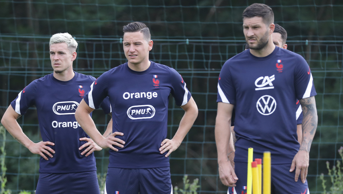 À 35 ans et du haut de ses 36 sélections, André-Pierre Gignac sera le leader du groupe France au Japon (FFF)