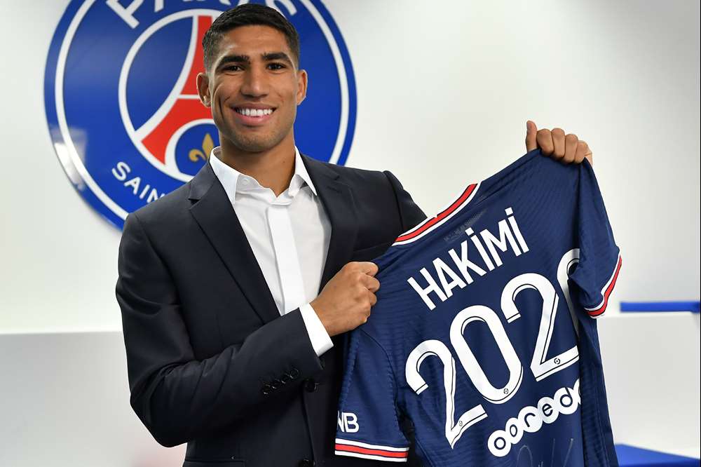 Achraf Hakimi est un nouveau joueur du Paris Saint-Germarin (iconsport)