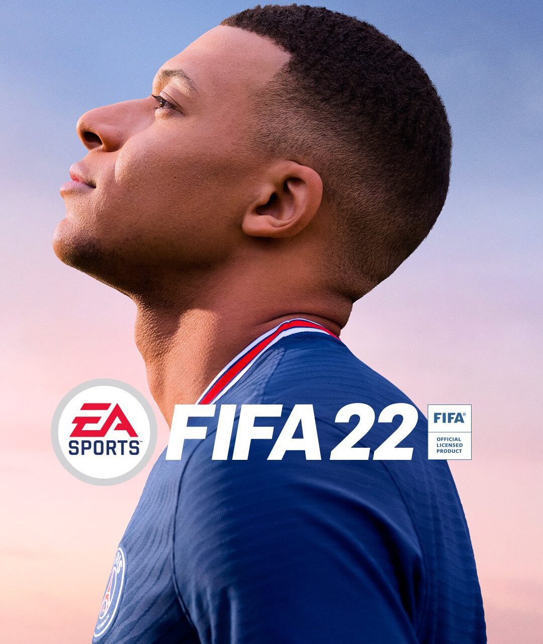 La nouvelle jaquette de FIFA 22 avec Kylian Mbapp&eacute; (EA SPORTS)
