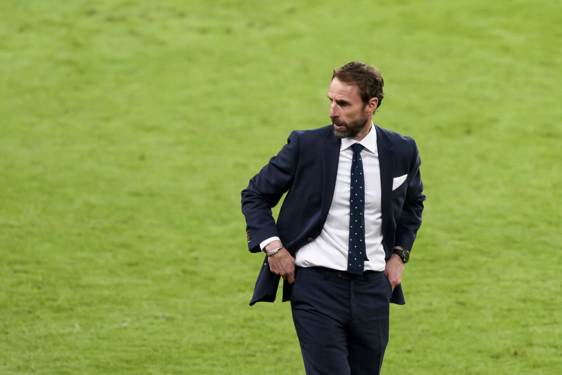 Gareth Southgate est l'homme qu'il fallait à l'Angleterre pour passer un cap dans les grandes compétitions. Icon Sport