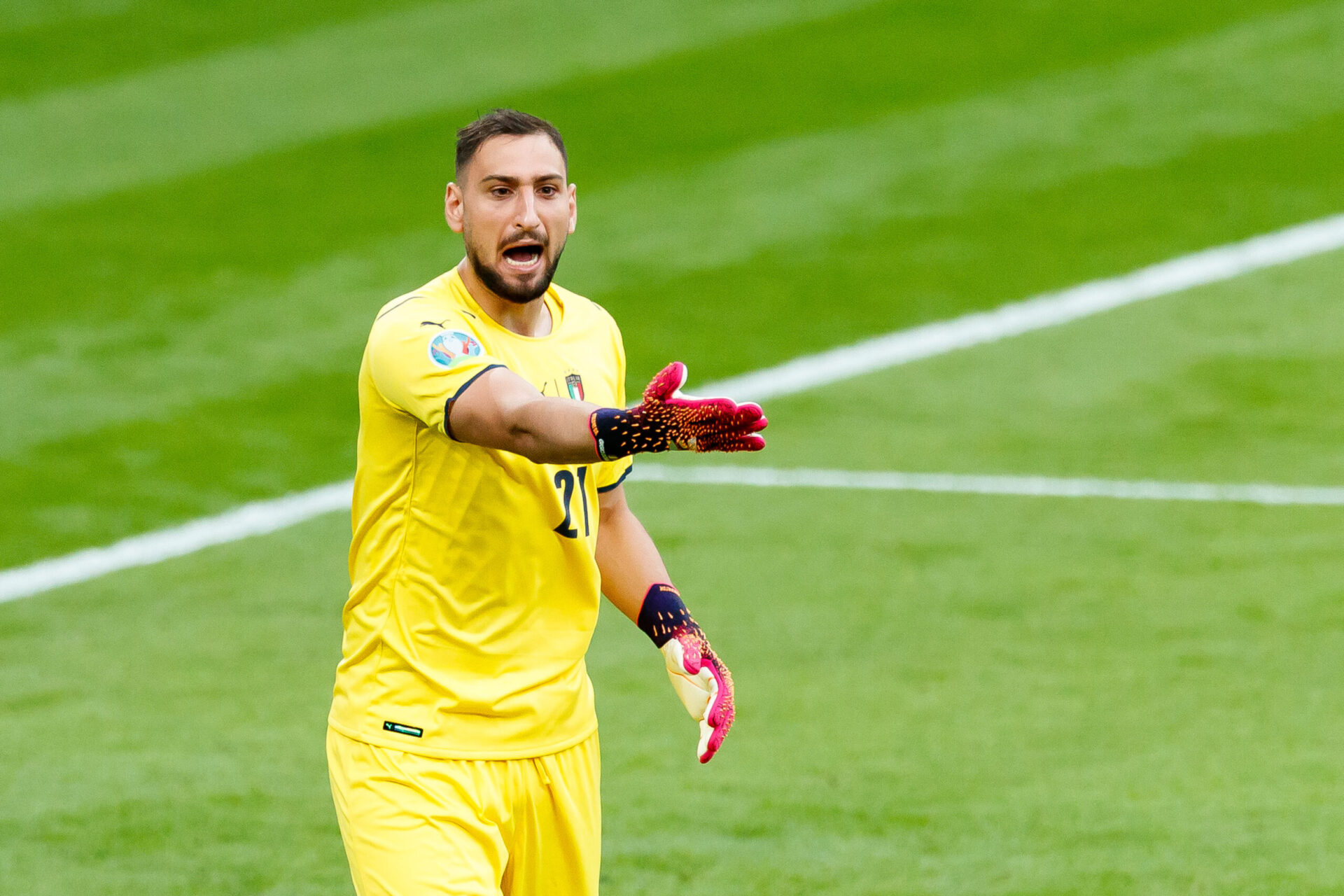 Donnarumma portant les couleurs de son pays (Icon Sport)