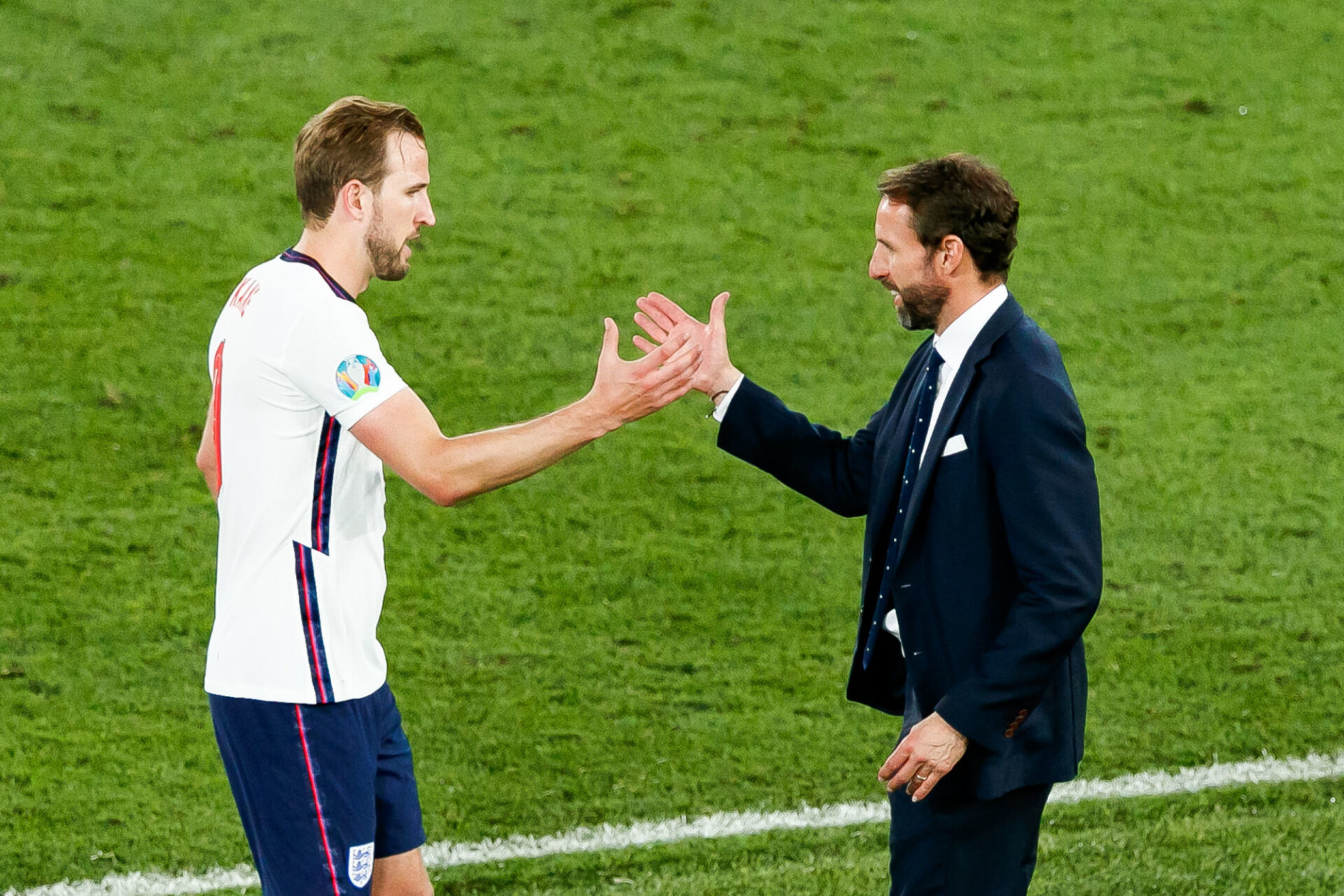 L'Angleterre a corrig&eacute; l'Ukraine (4-0) en quart de finale de l'Euro 2020. Icon Sport