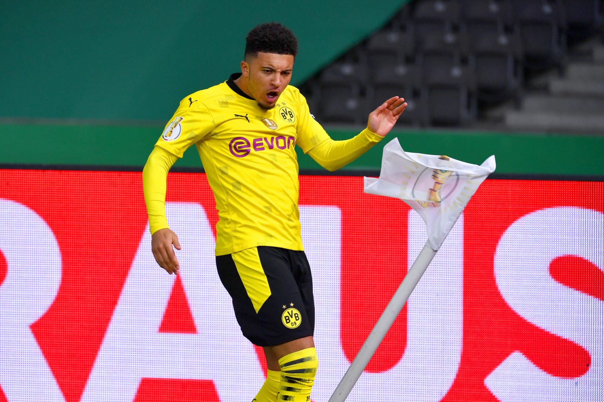 Jadon Sancho sous les couleurs de Dortmund (iconsport)