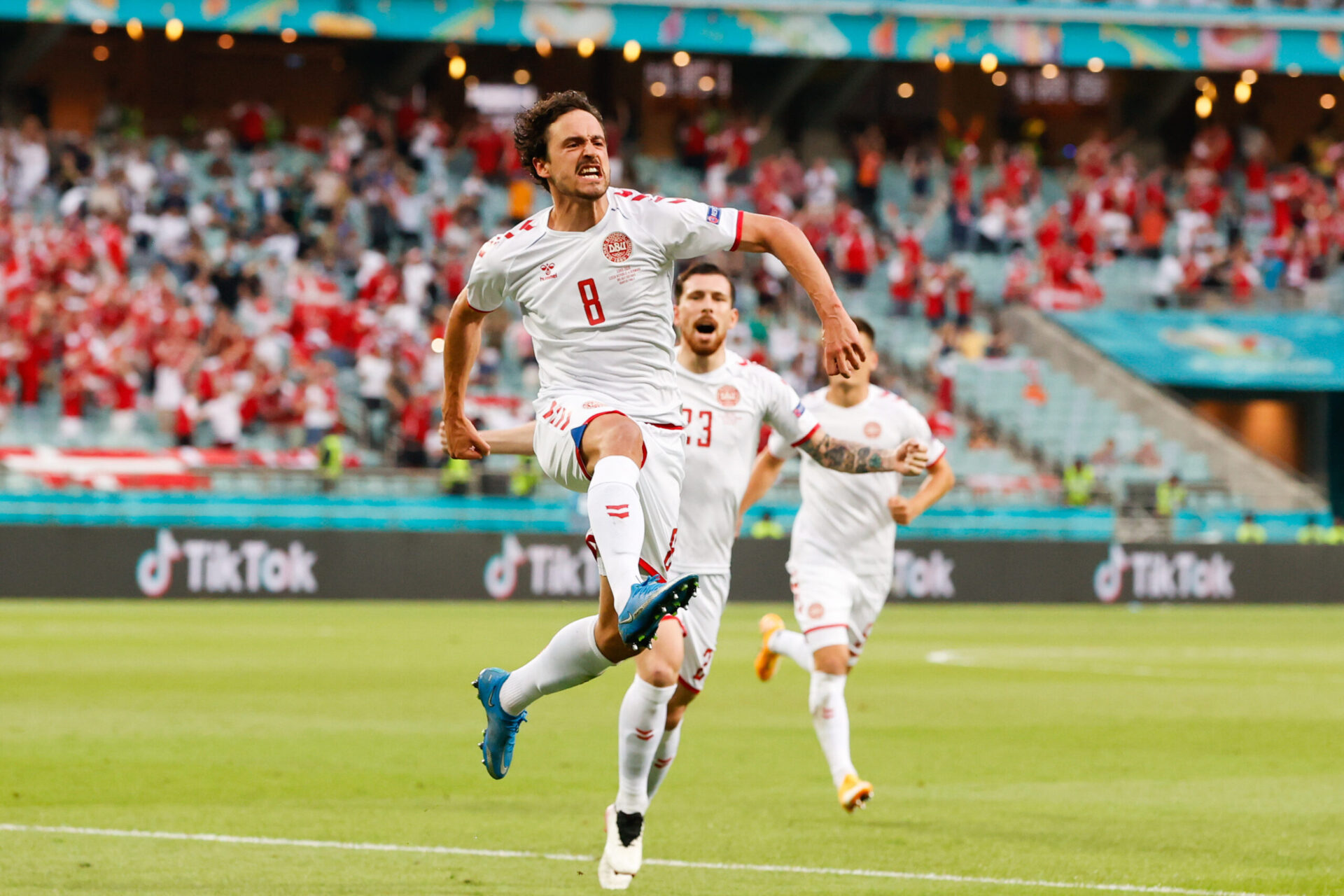 Thomas Delaney a ouvert le score pour le Danemark (iconsport)
