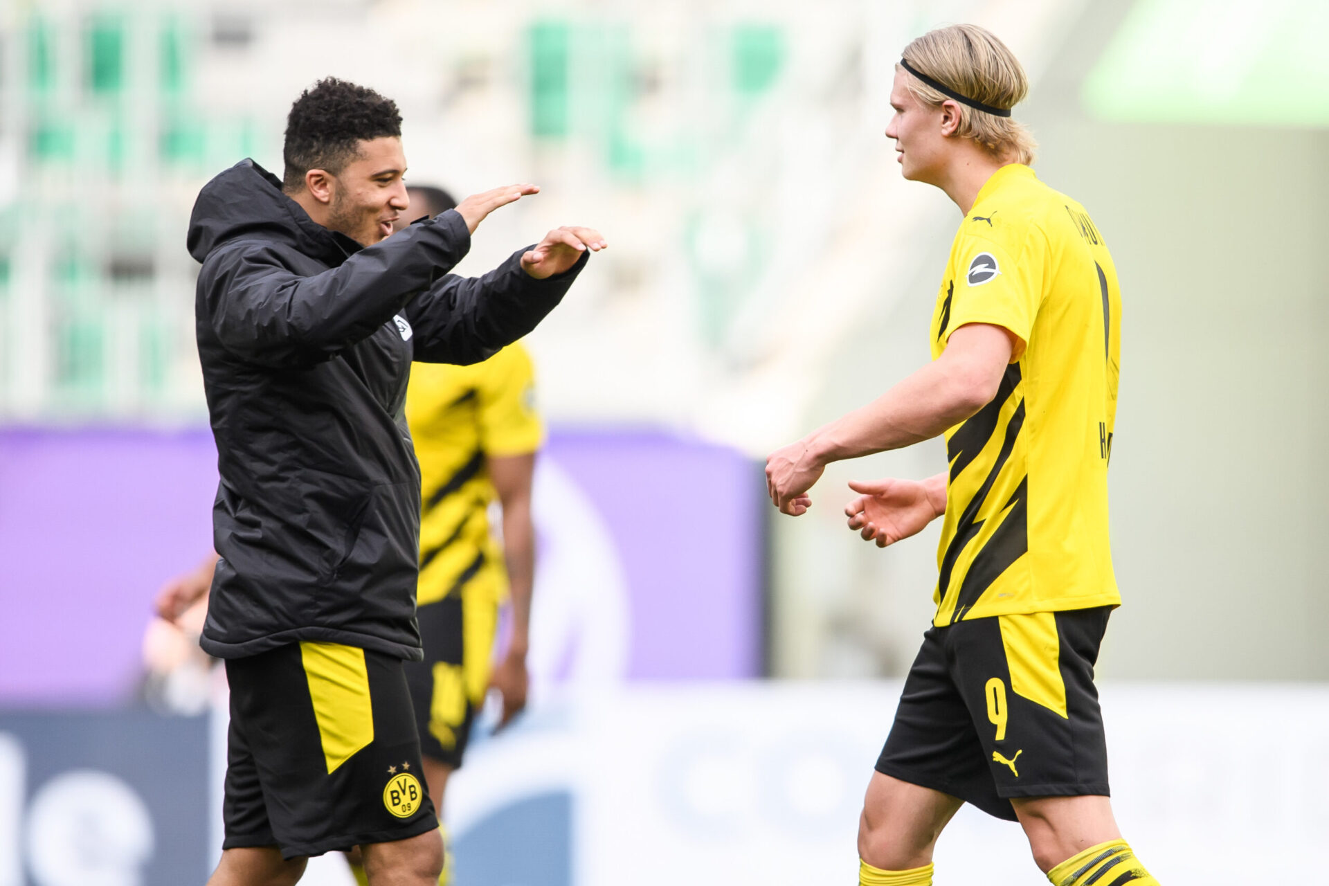 Malen devra essayer de retrouver la complémentarité qu'avait Jadon Sancho avec Haaland à Dortmund (iconsport)