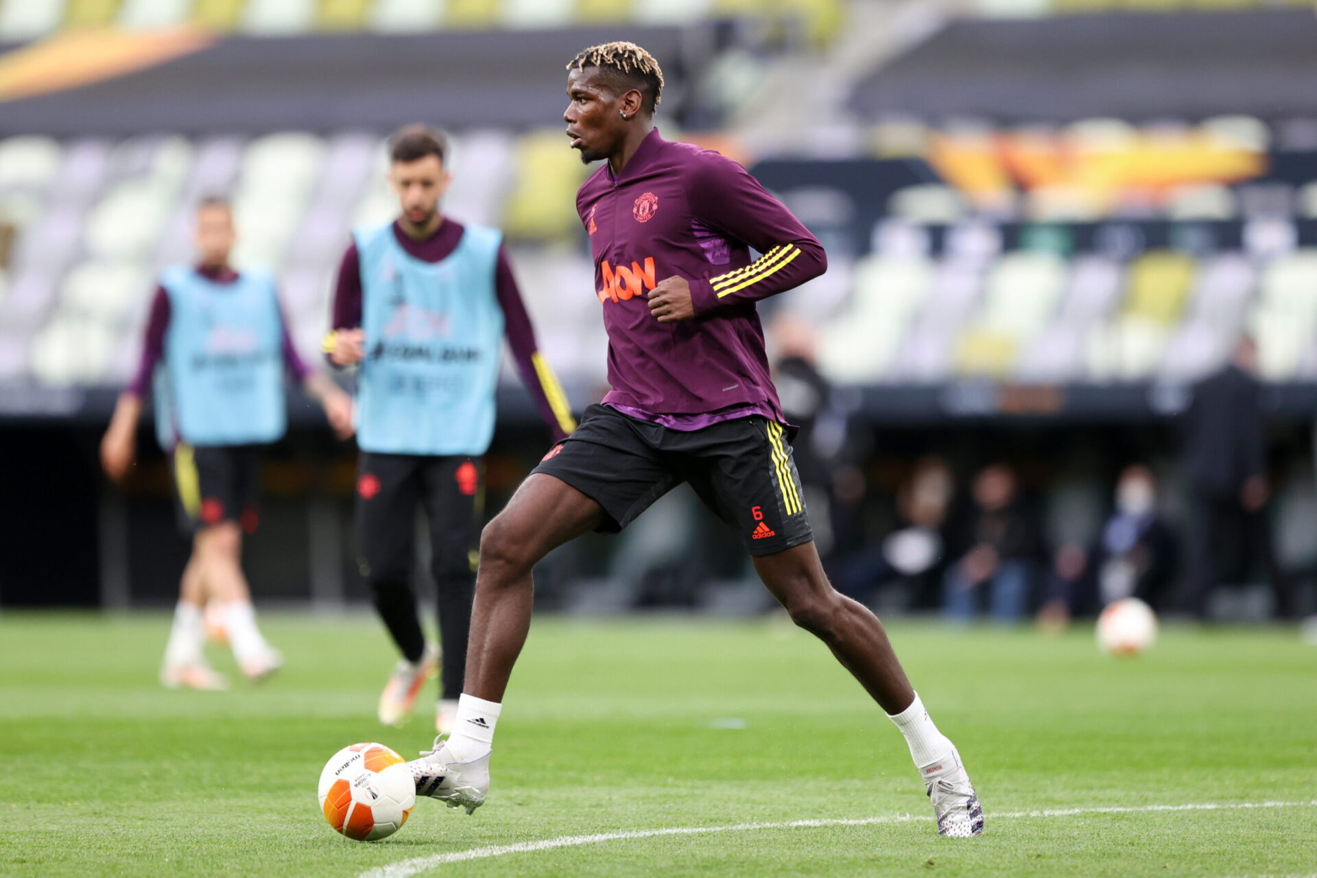 Paul Pogba avec Manchesster United (iconsport)
