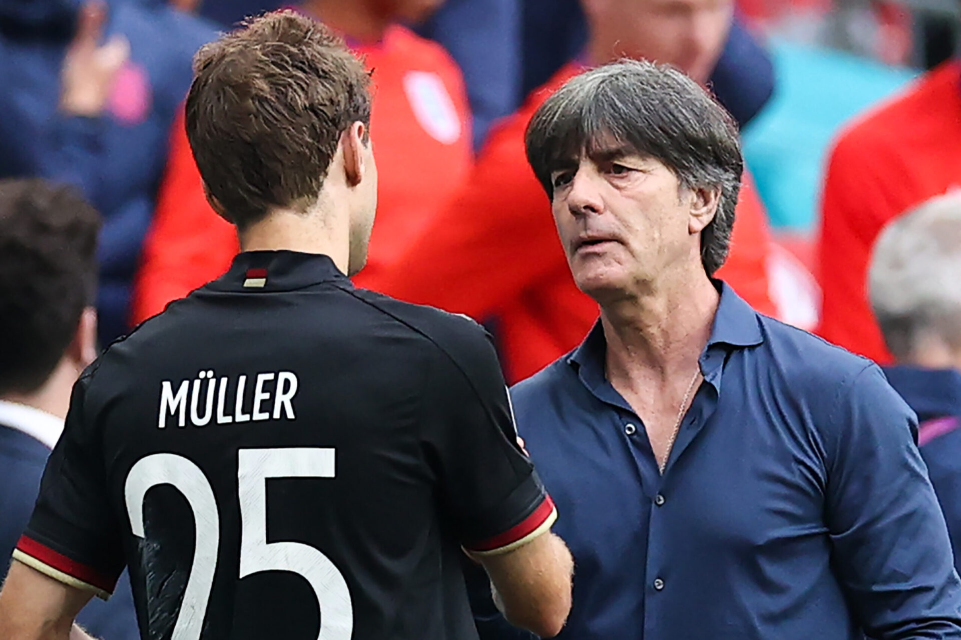 Thomas M&uuml;ller n'a pas brill&eacute; lors de l'Euro 2020 avec l'Allemagne. La faute &agrave; son ex-s&eacute;lectionneur Joachim L&ouml;w ? Icon Sport