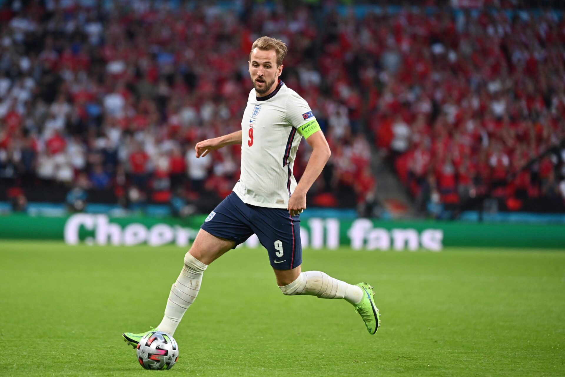 Harry Kane sous le maillot anglais (iconsport)