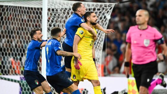 Gianluigi Donnarumma a donné la victoire à l'Italie aux tirs au but en finale de l'Euro. Icon Sport