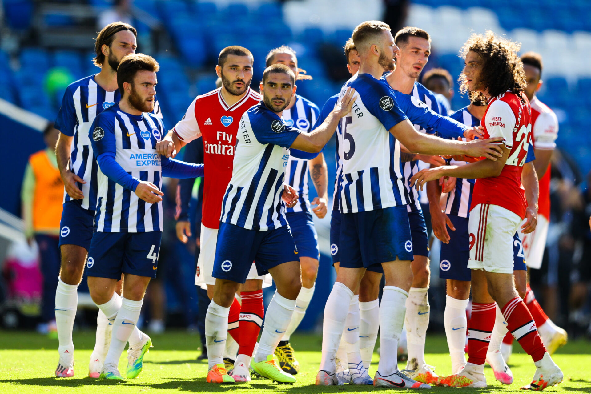 Arrivé à Arsenal avec une petite expérience du très haut niveau, Mattéo Guendouzi a tout de suite conquis les supporters. Et Unai Emery qui l'utilise à 48 reprises toutes compétitions confondues (iconsport) Arrivé à Arsenal avec une petite expérience du très haut niveau, Mattéo Guendouzi a tout de suite conquis les supporters. Et Unai Emery qui l'utilise à 48 reprises toutes compétitions confondues (iconsport)