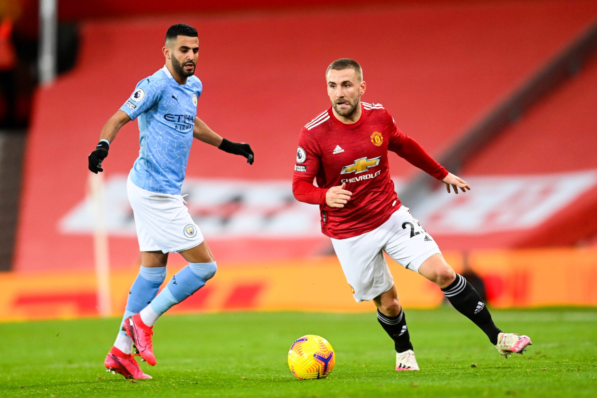 Luke Shaw pourrait bientôt prolonger avec United (iconsport)