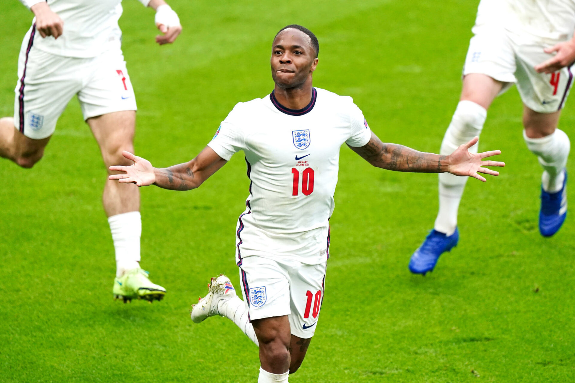 Enfant, le petit Raheem Sterling avait un r&ecirc;ve : jouer pour l'&eacute;quipe d'Angleterre... Icon Sport