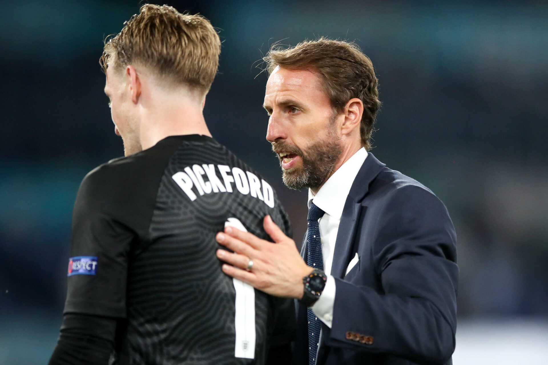 Raheem Sterling et l'Angleterre n'ont pas brill&eacute; en phase de groupe, avec deux buts marqu&eacute;s en trois matchs. Icon Sport