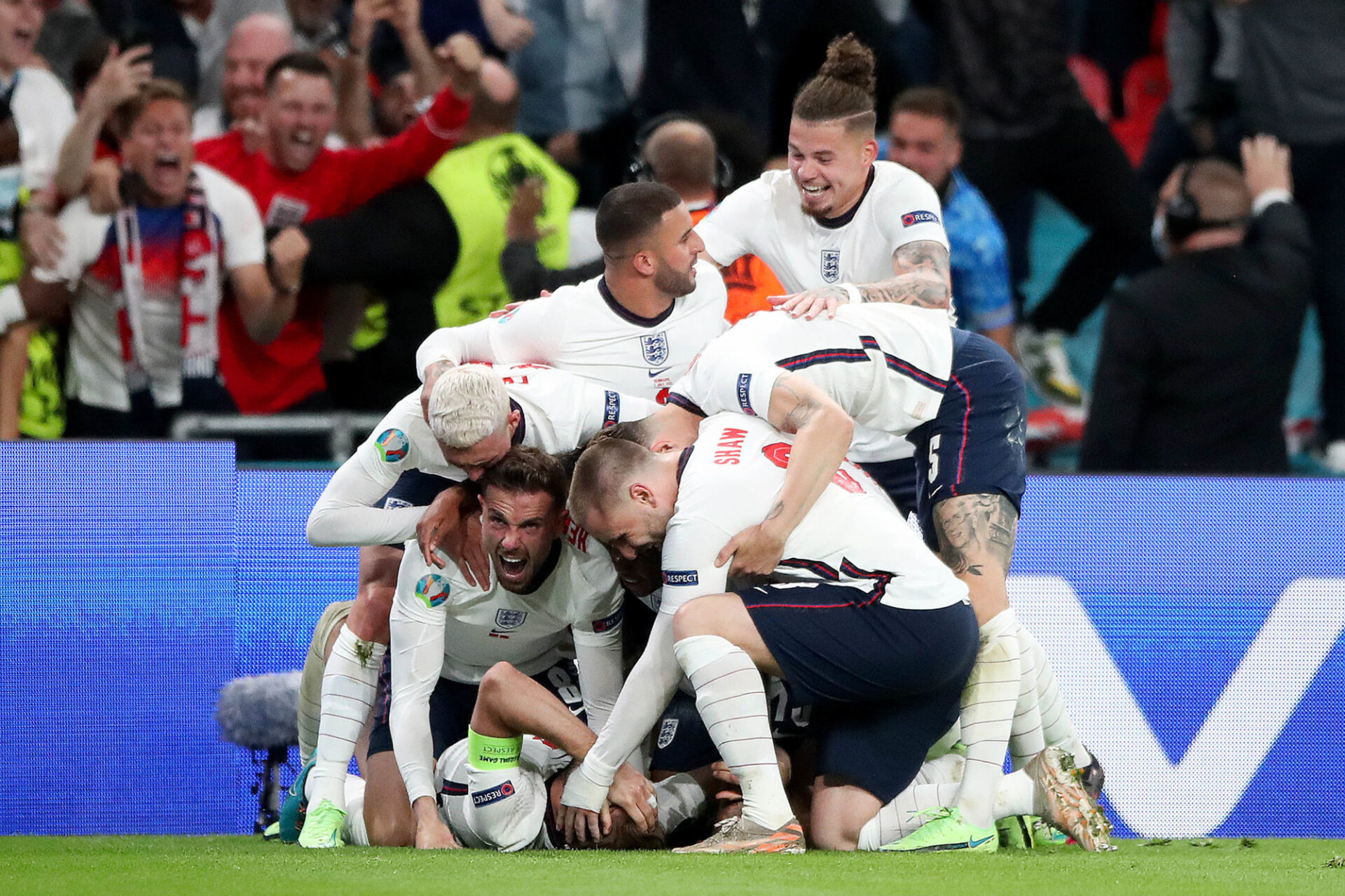 L'Angleterre tient sa finale, mais ce fut dur ! Icon Sport