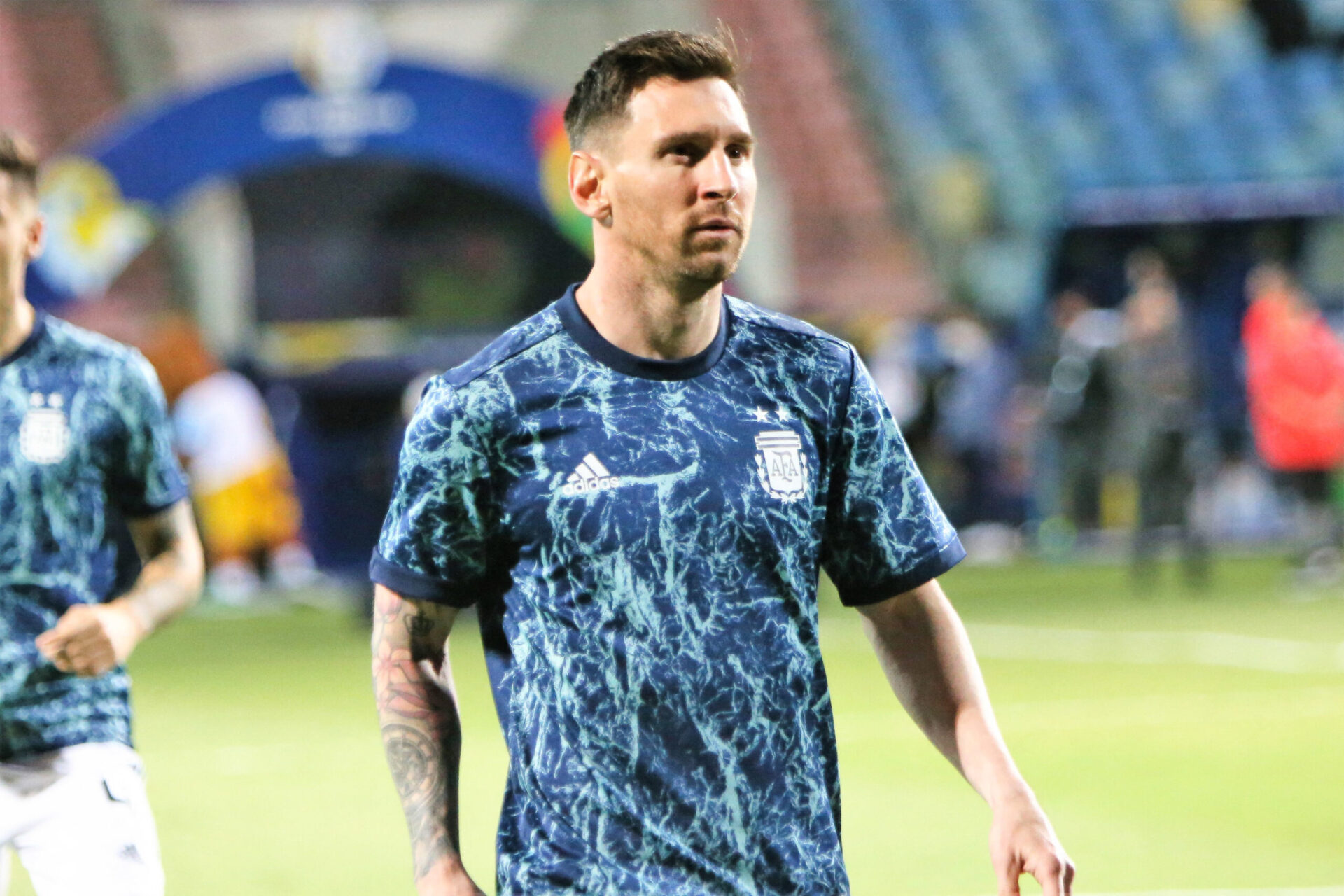 Lionel Messi avec la sélection argentine (iconsport)