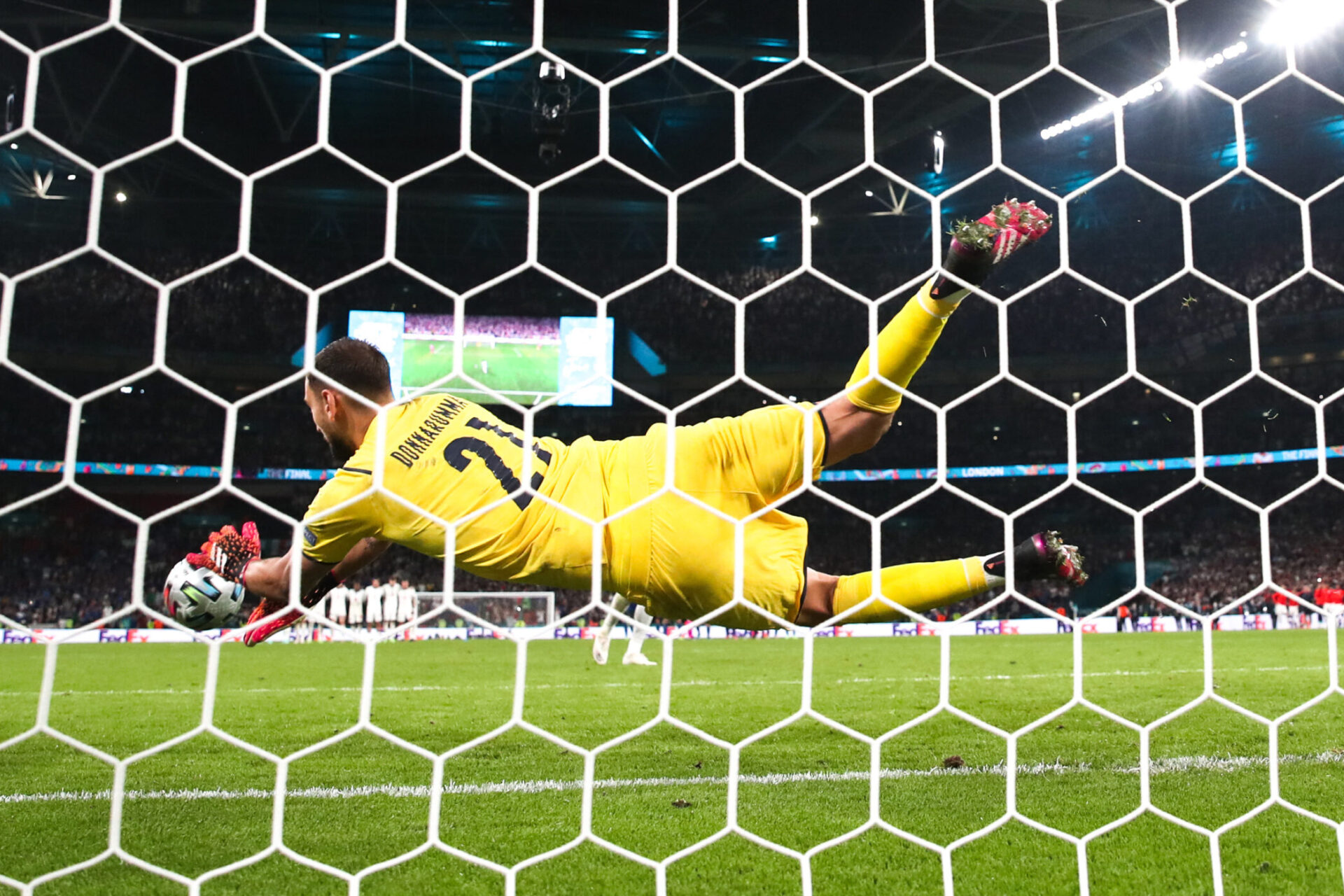 Donnarumma a été décisif face à l'Angleterre en finale de l'Euro. Icon Sport
