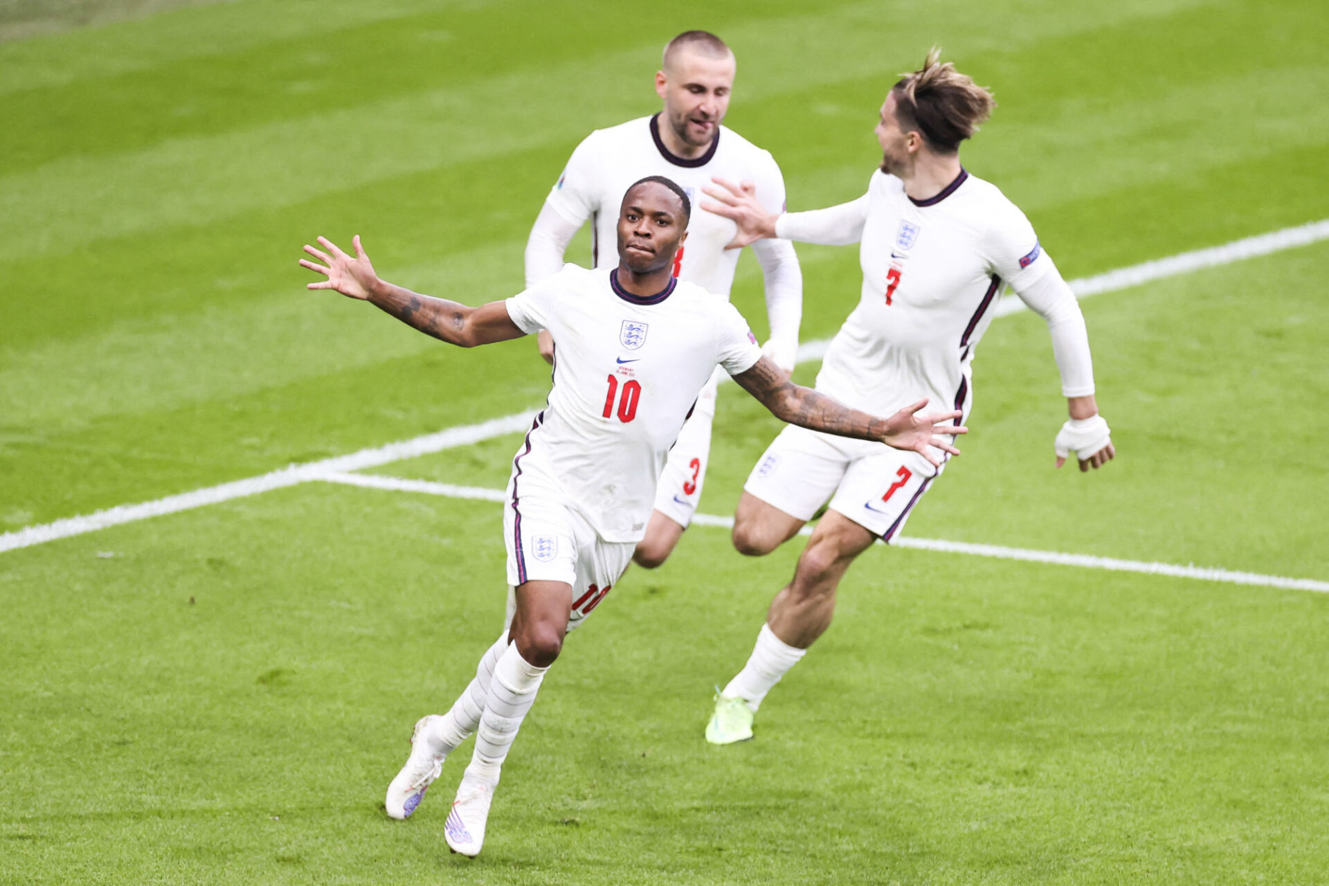 Enfant, le petit Raheem Sterling avait un r&ecirc;ve : jouer pour l'&eacute;quipe d'Angleterre... Icon Sport