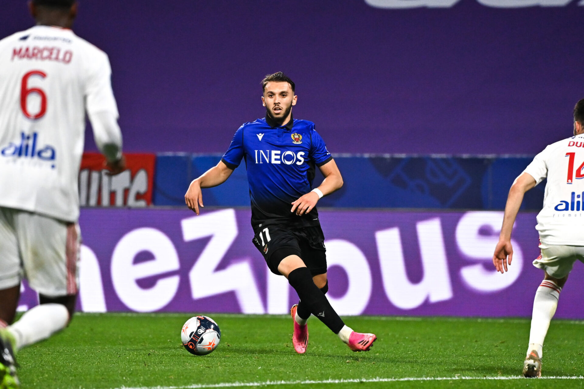 Melvin Bard en Coupe de France contre Monaco la saison dernière. Icon Sport Melvin Bard en Coupe de France contre Monaco la saison dernière. Icon Sport
