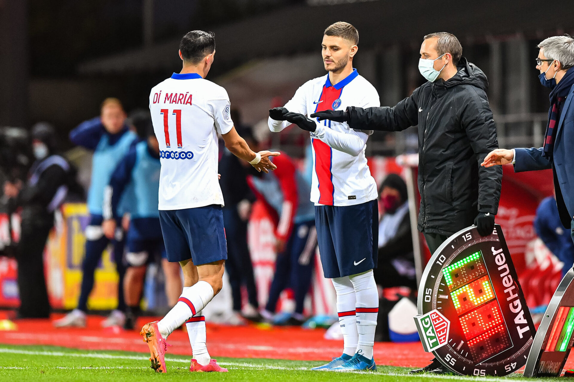 Mauro Icardi et le PSG souhaiteraient tous les deux que leurs chemins se s&eacute;parent. Icon Sport