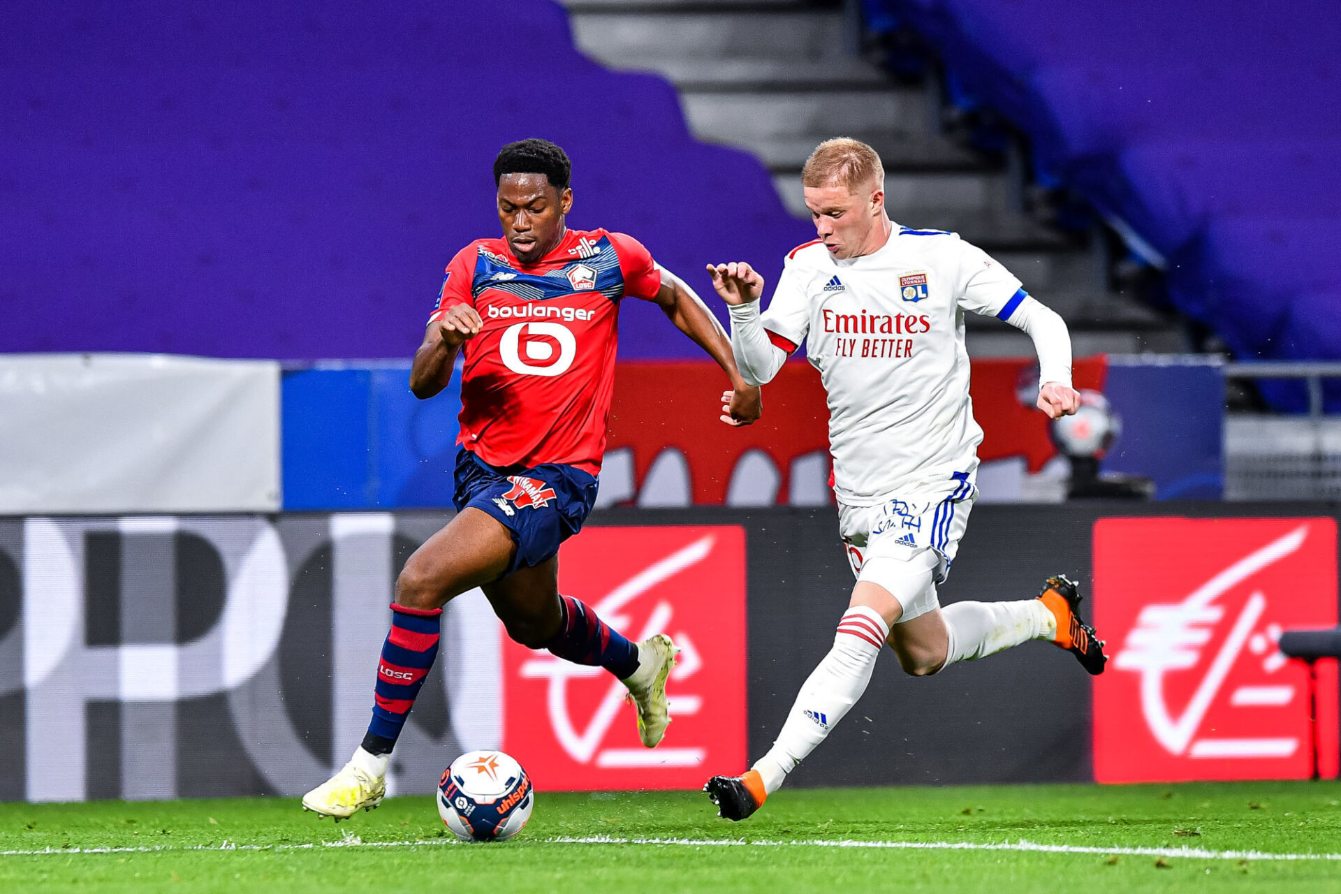 Melvin Bard en Coupe de France contre Monaco la saison dernière. Icon Sport Melvin Bard en Coupe de France contre Monaco la saison dernière. Icon Sport