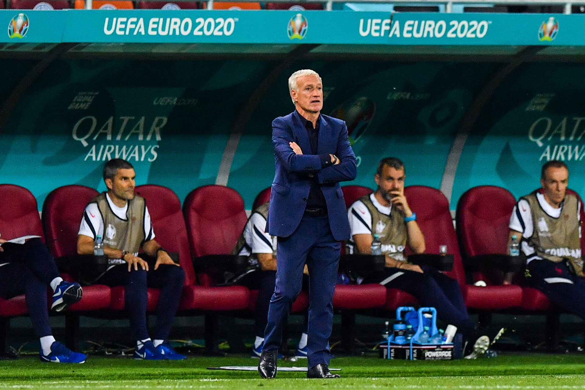 Didier Deschamps et Noël Le Graët, un tandem qui dure. Le second a confirmé le premier comme sélectionneur malgré l'échec des Bleus à l'Euro. Icon SPort Didier Deschamps et Noël Le Graët, un tandem qui dure. Le second a confirmé le premier comme sélectionneur malgré l'échec des Bleus à l'Euro. Icon SPort