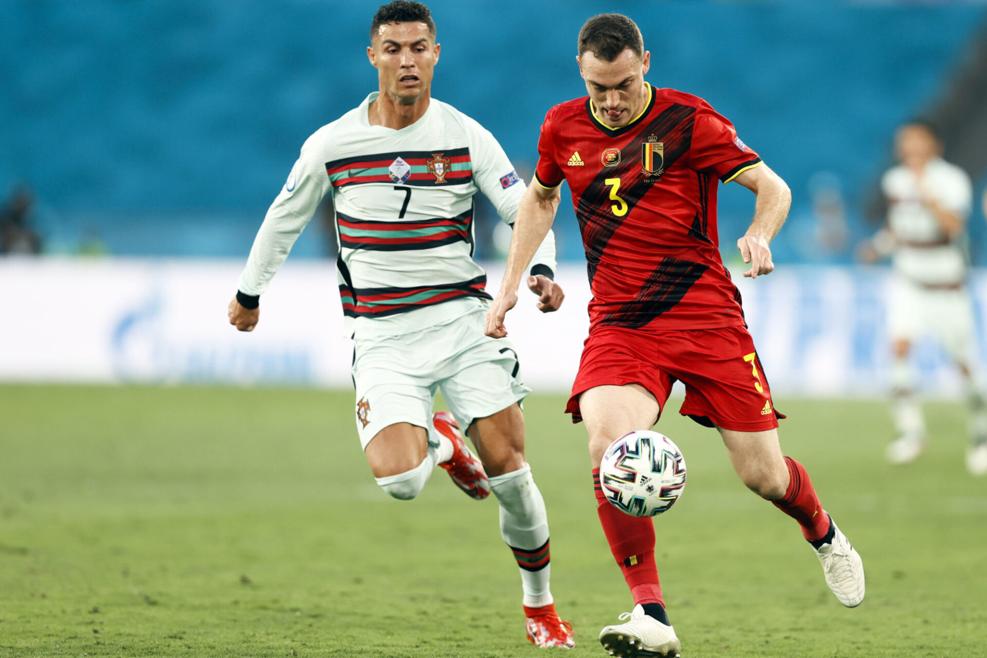 Thomas Vermaelen a su convaincre Roberto Martinez de l'emmener à l'Euro malgré son maigre total de neuf matchs disputés la saison dernière dans le championnat japonais. Icon SPort Thomas Vermaelen a su convaincre Roberto Martinez de l'emmener à l'Euro malgré son maigre total de neuf matchs disputés la saison dernière dans le championnat japonais. Icon SPort