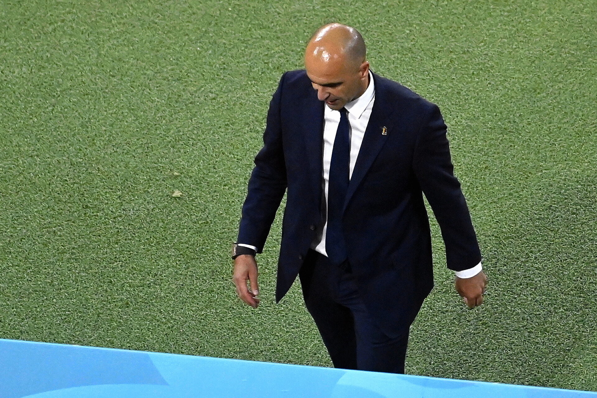 Malgr&eacute; un retour &agrave; 2-1 avant la pause et une meilleure seconde p&eacute;riode, la Belgique n'est pas parvenue &agrave; recoller &agrave; l'Italie en quart de finale de l'Euro (iconsport)