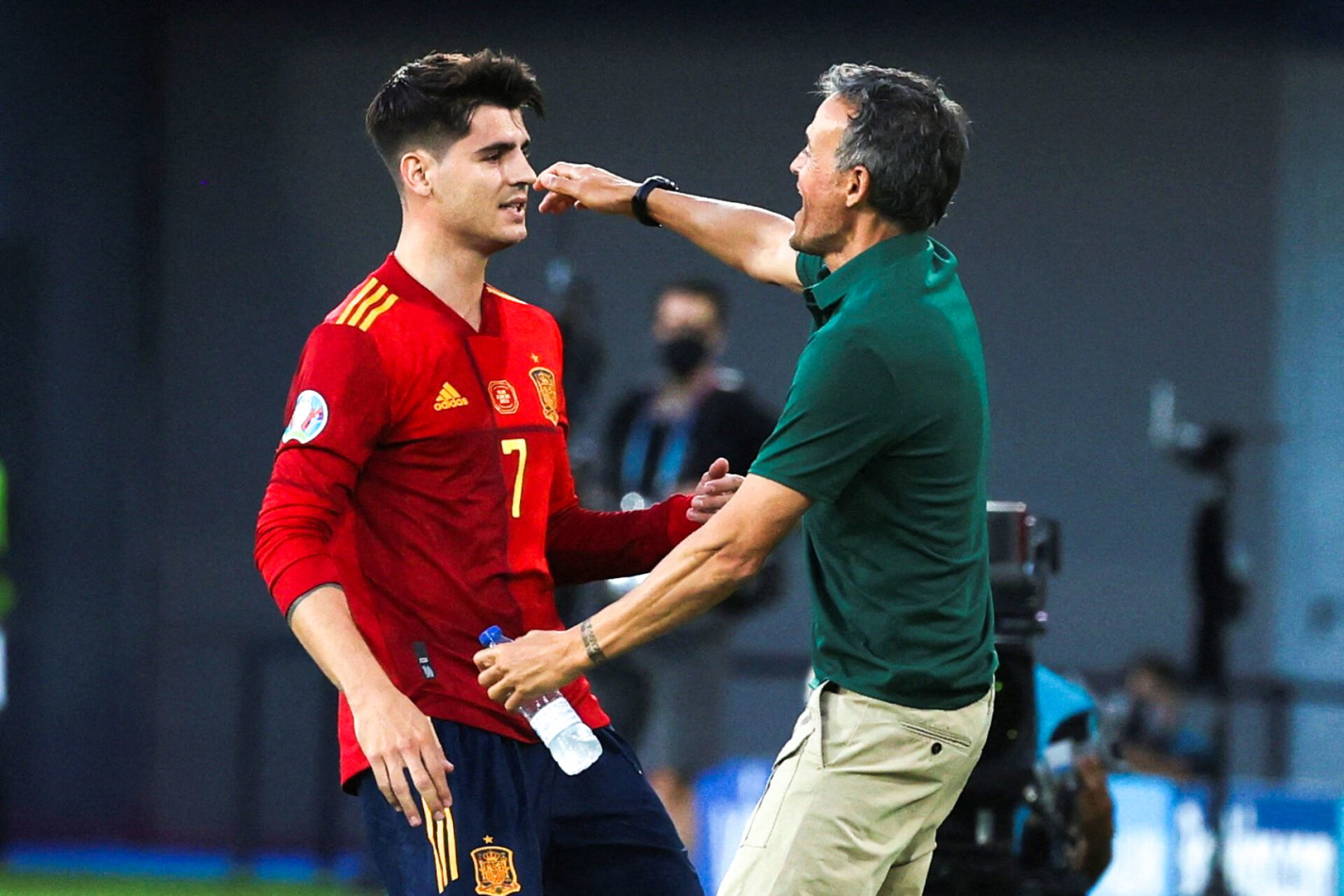 Aymeric Laporte, Eric Garcia, Ferran Torres sont tous rempla&ccedil;ants en club mais titulaires avec l'&eacute;quipe d'Espagne. Icon Sport