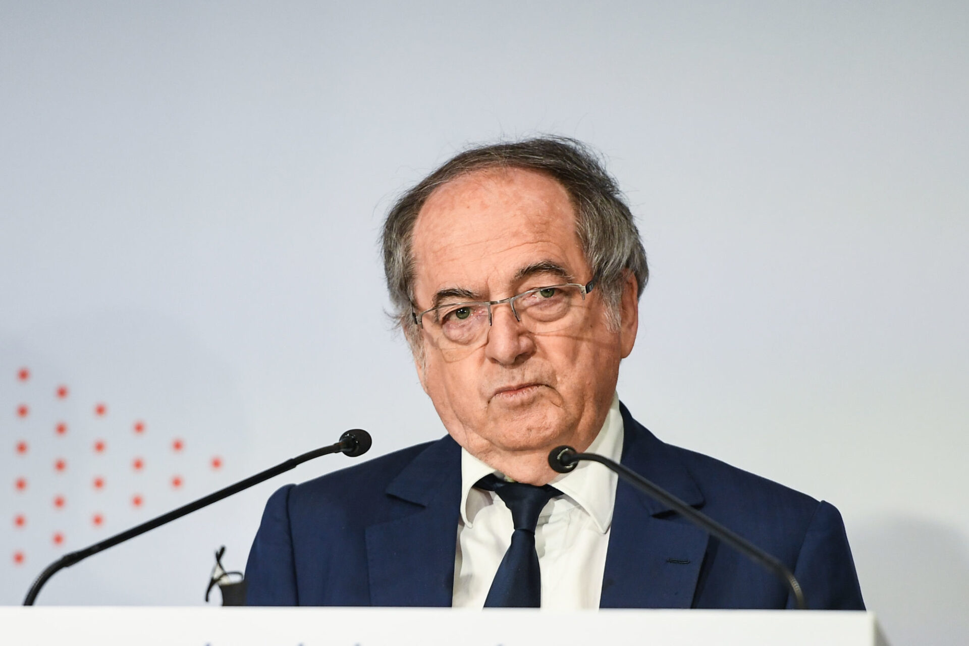 Noël Le Graët a présenté un budget déficitaire de la FFF estimé à 5,7 millions d'euros. (iconsport)