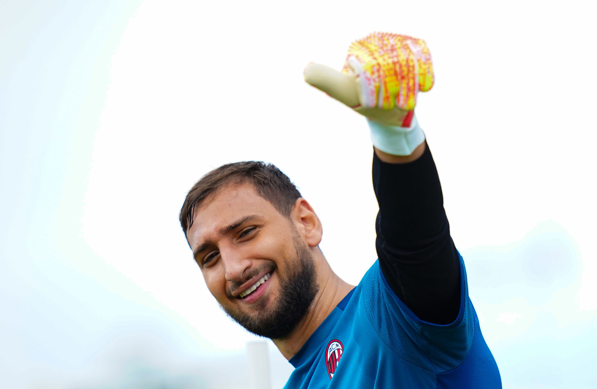 Gianluigi Donnarumma a fait ses adieux &agrave; l'AC Milan sur Instagram. Icon Sport