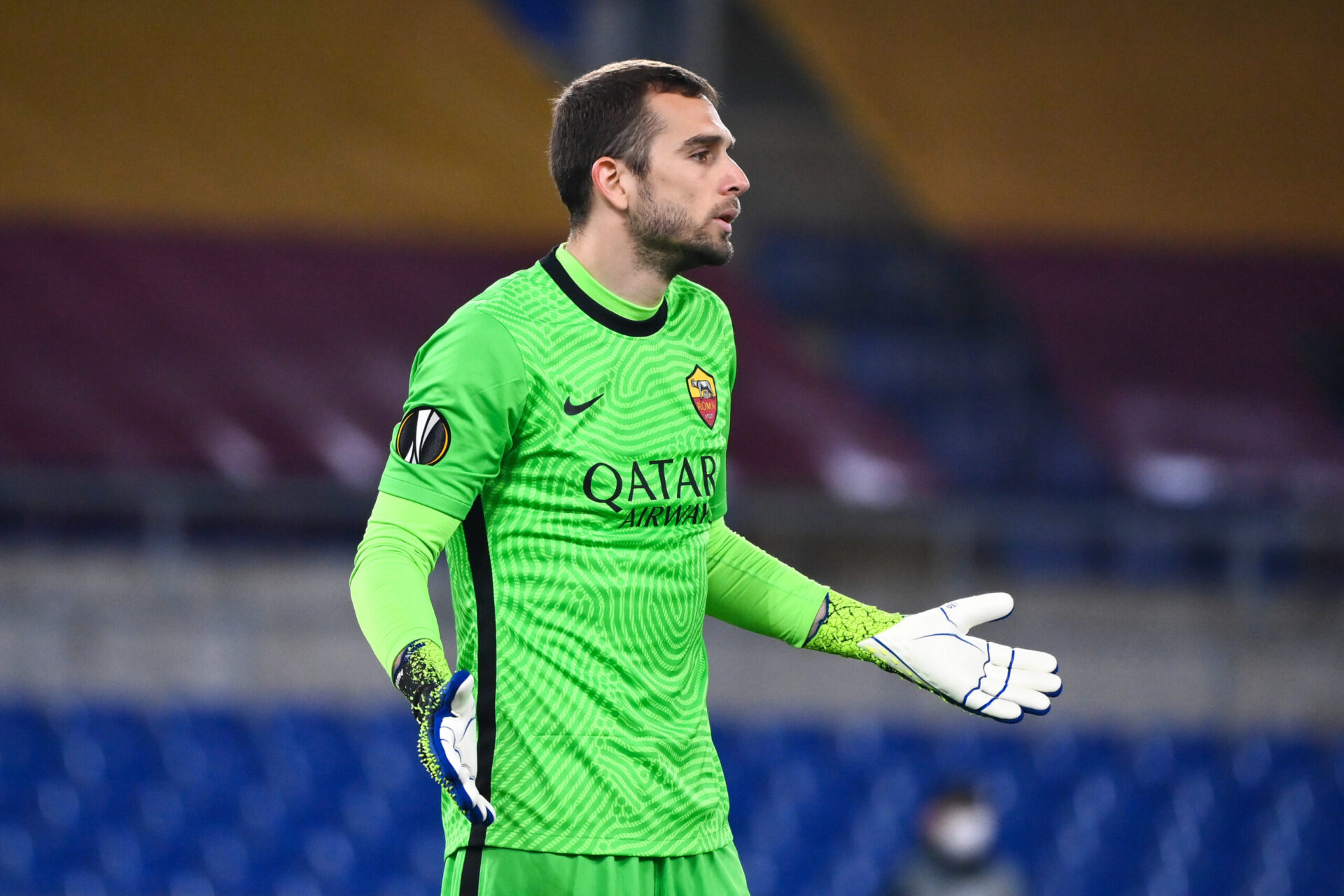 Pau Lopez sous les couleurs de l'AS Roma (iconsport)