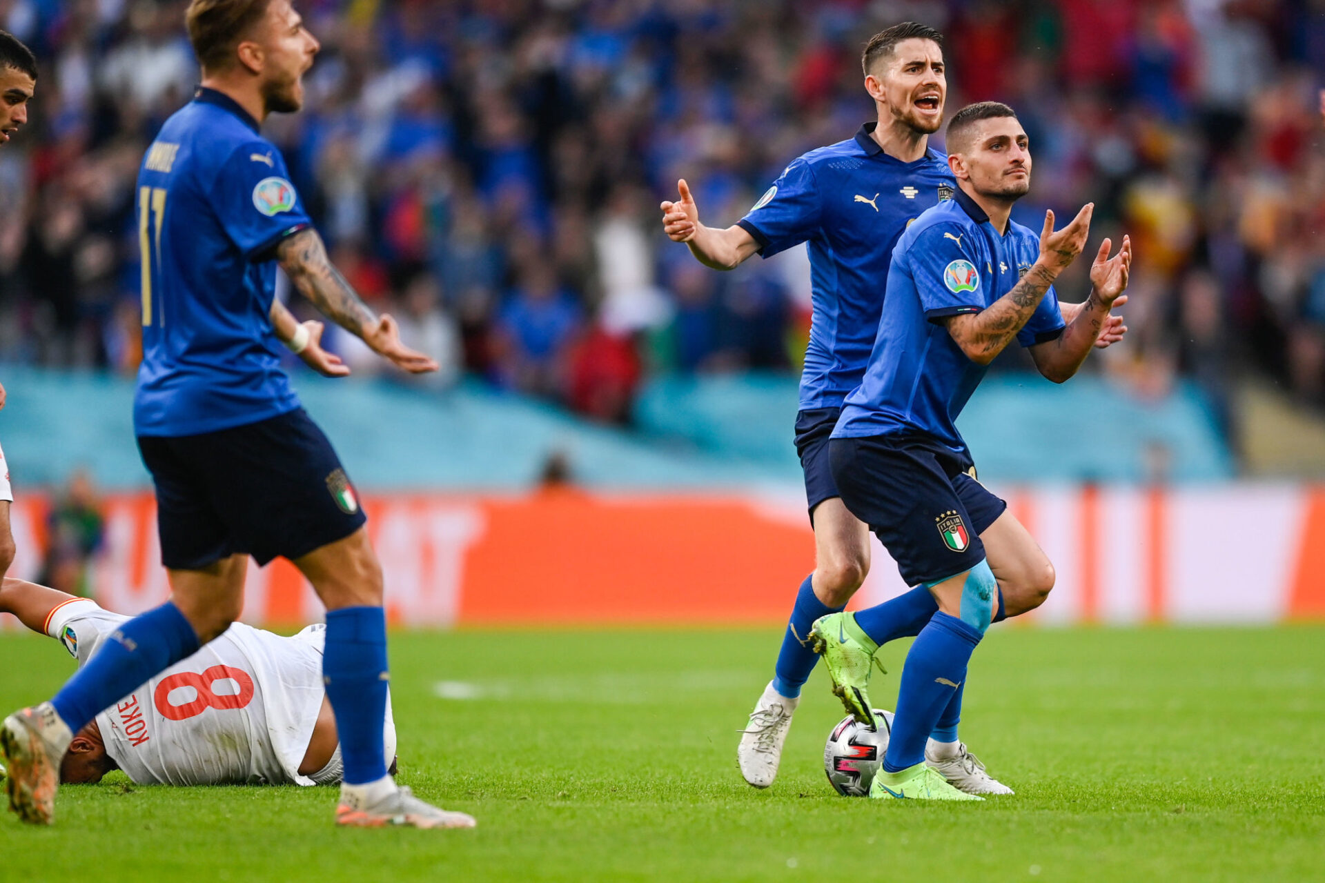 L'Italie a besoin d'un grand Verratti pour venir &agrave; bout d'une belle &eacute;quipe d'Angleterre (iconsport)