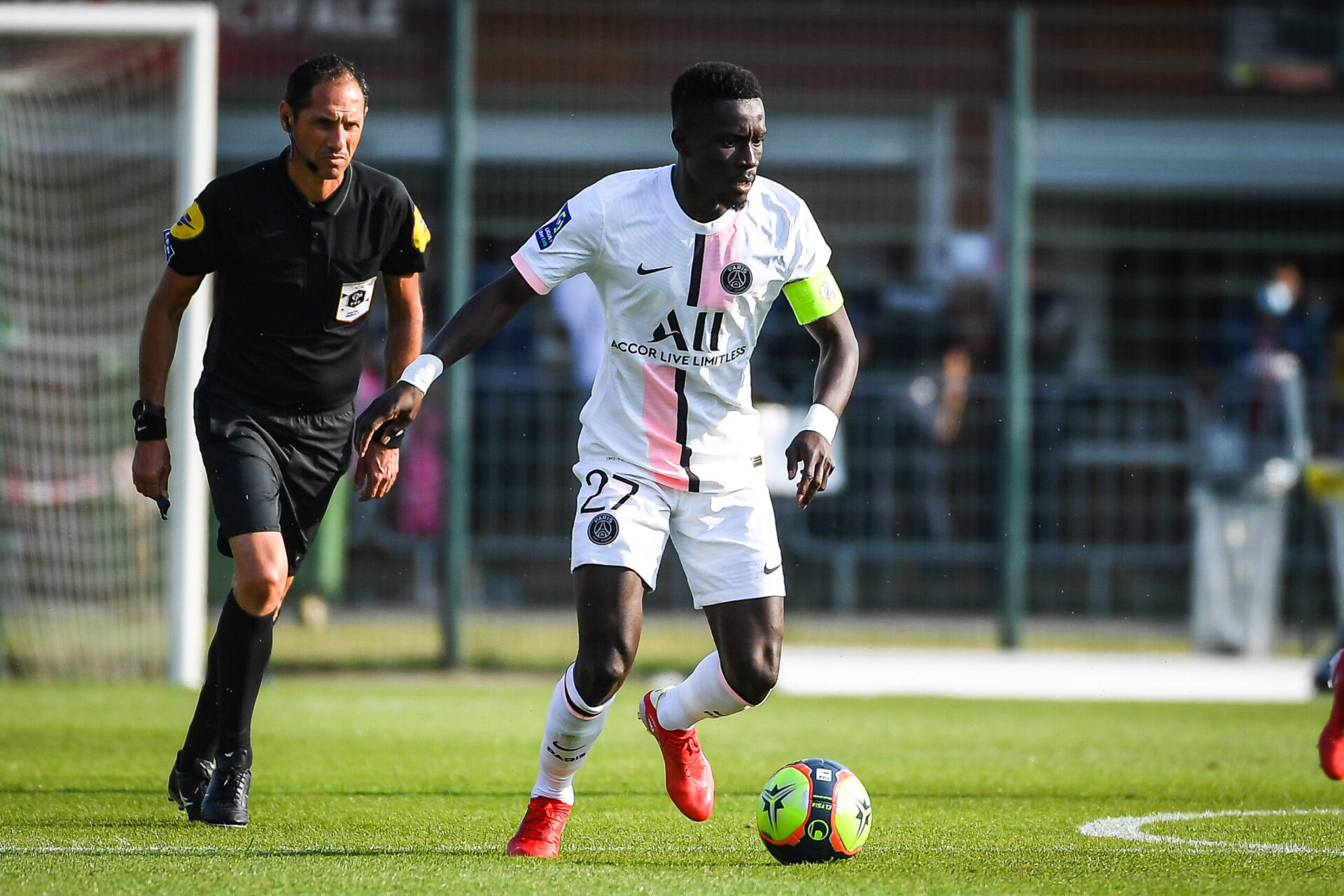 Idrissa Gana Gueye était le capitaine du Paris Saint-Germain lors des matches de préparation. Icon Sport