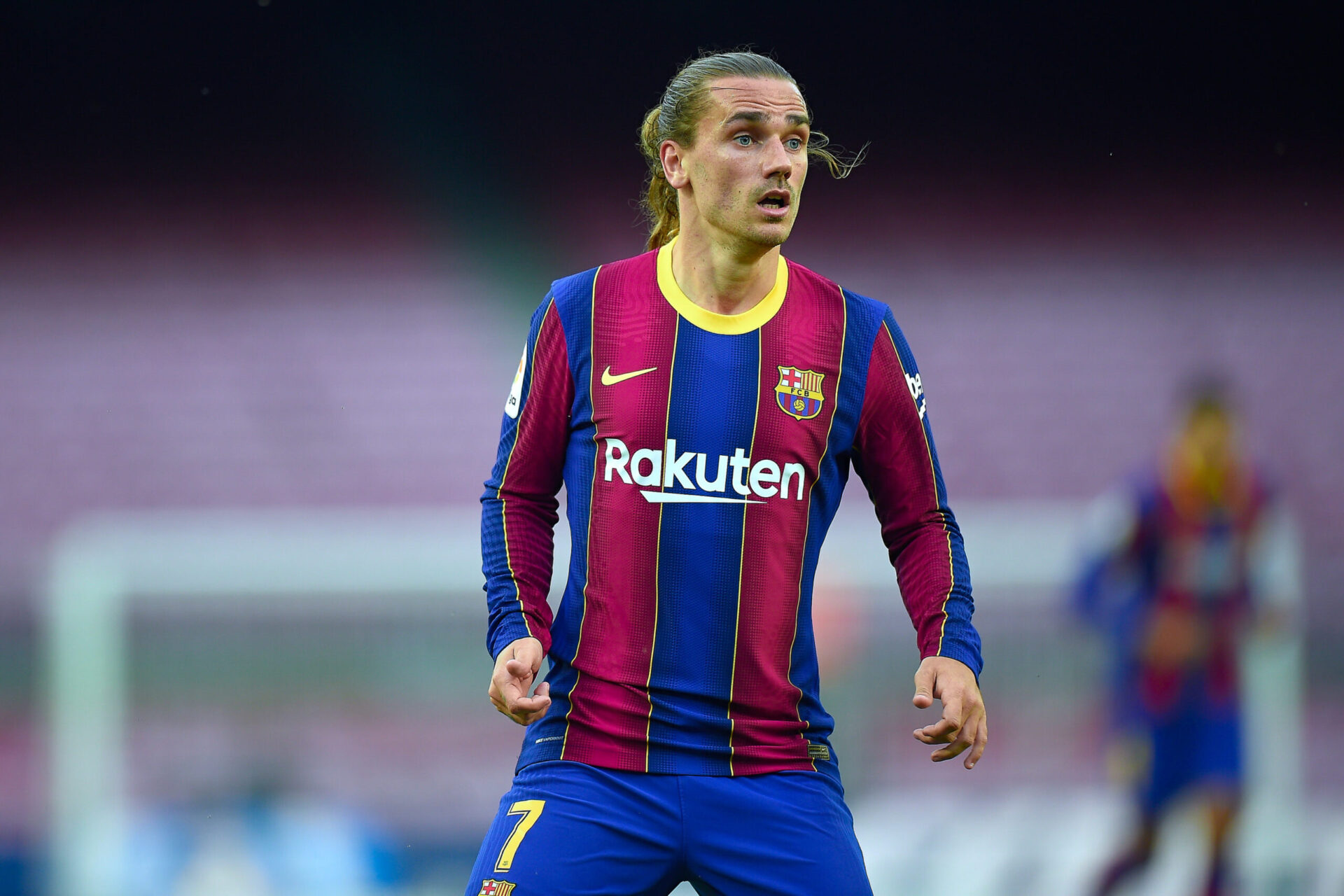 Antoine Griezmann sous le maillot de Barcelone (iconsport)
