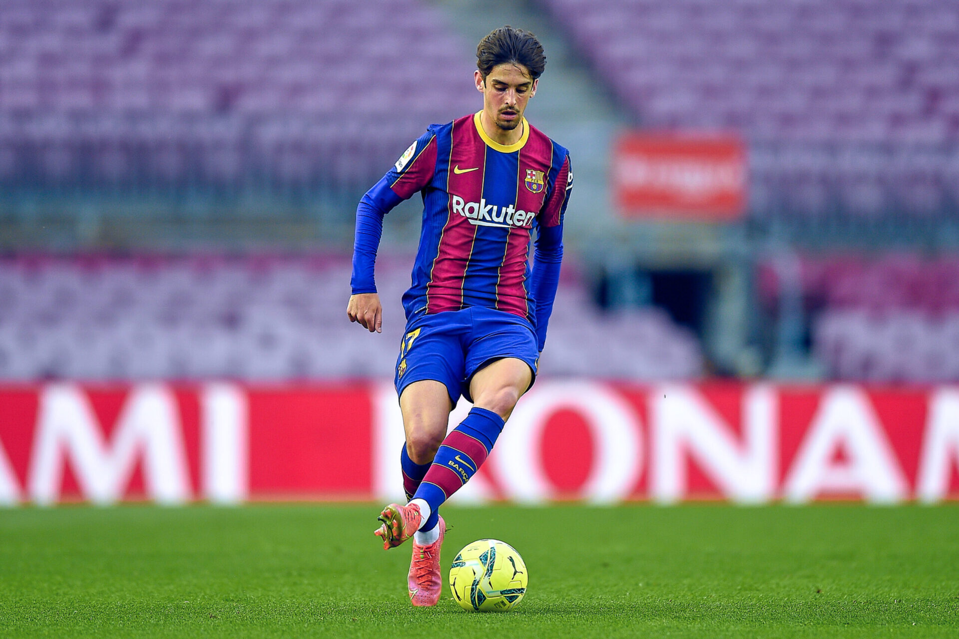 Francisco Trincao sous les couleurs du FC Barcelone (Icon Sport)