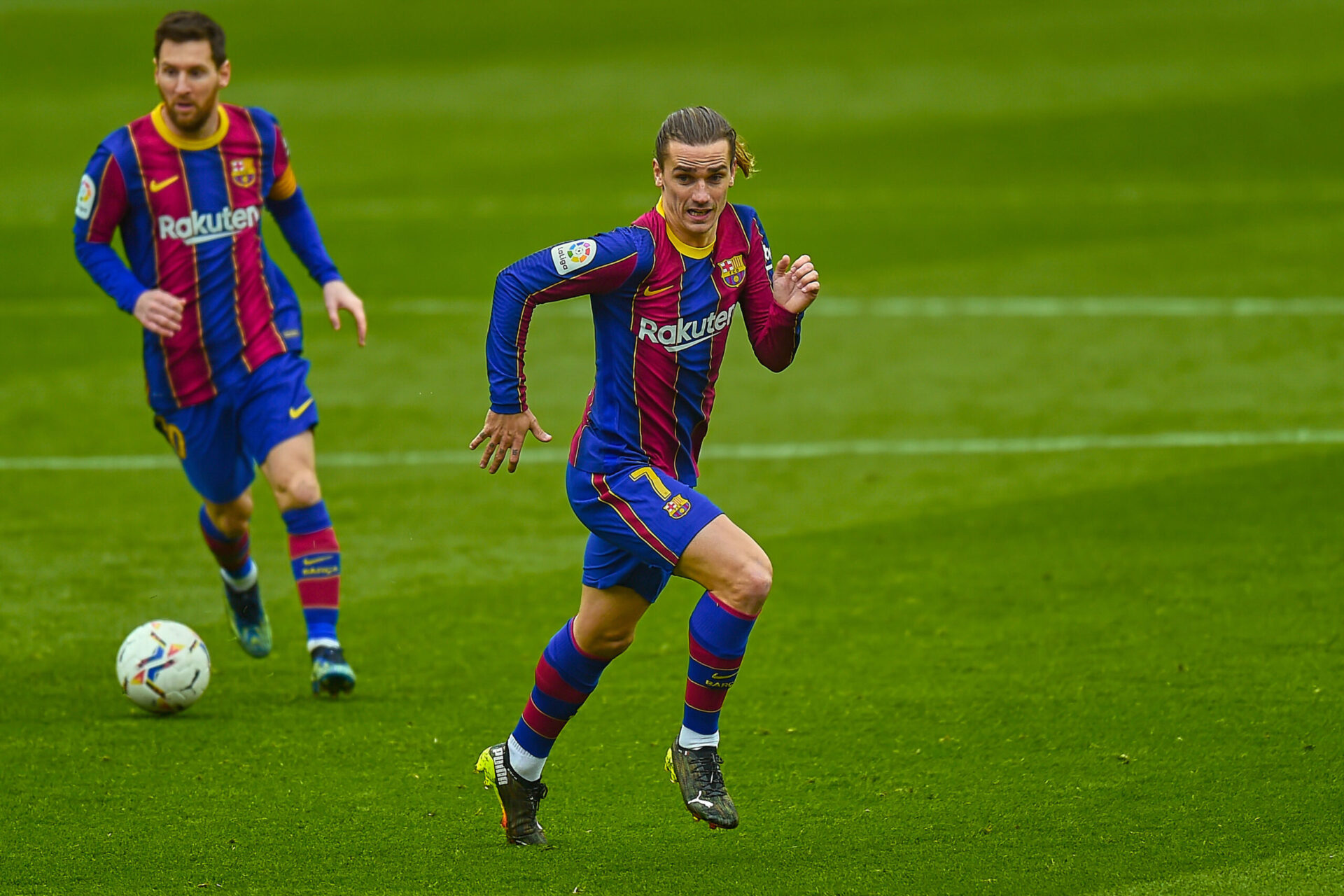 Griezmann pourrait être vendu au rabais pour laisser de la place à Messi (iconsport)