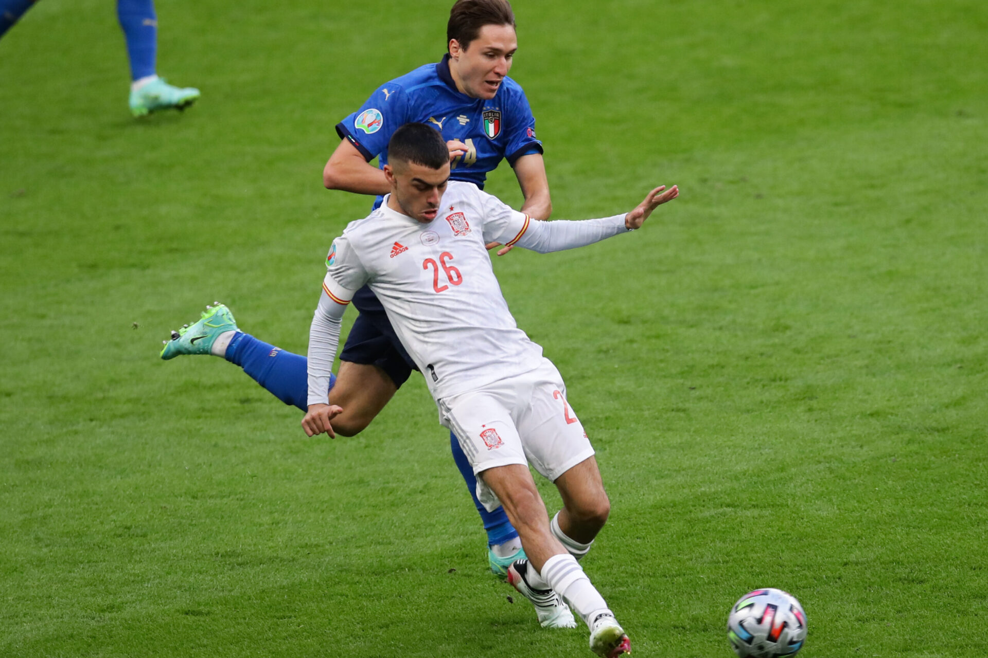Pedri a impressionné lors de son premier tournoi majeur avec la Roja. Icon Sport Pedri a impressionné lors de son premier tournoi majeur avec la Roja. Icon Sport