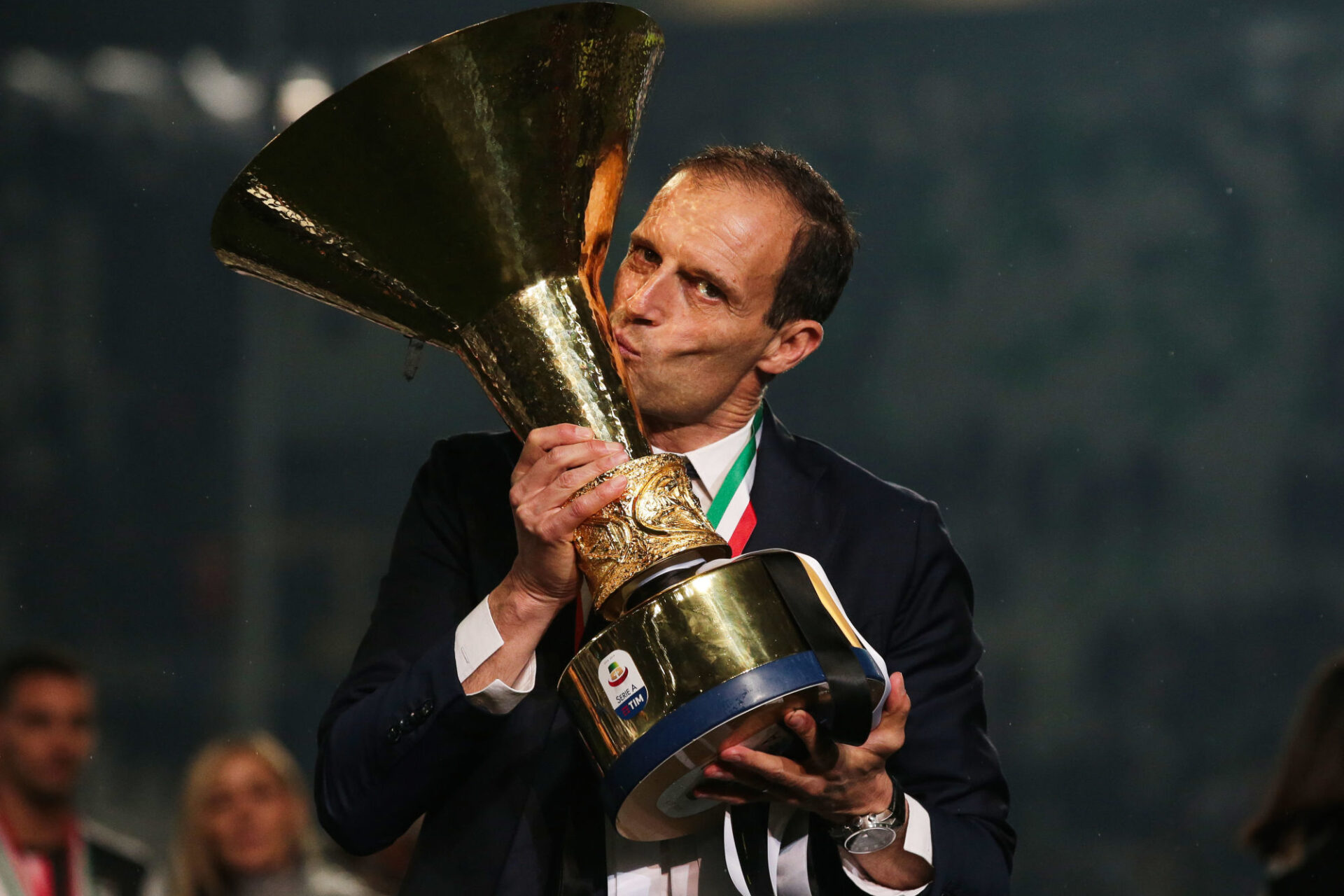 Massimiliano Allegri avait quitté la Juventus en 2019 sur un cinquième titre de champion consécutif en Serie A. Icon Sport