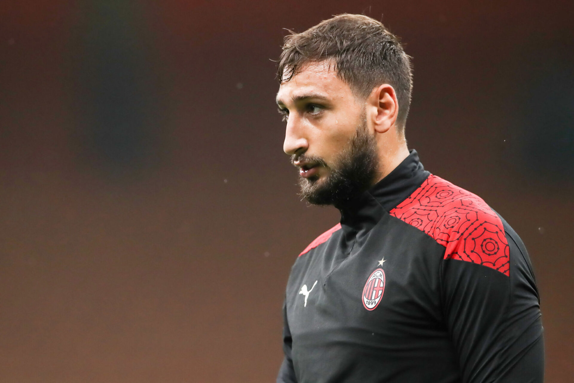 Gianluigi Donnarumma a fait ses adieux &agrave; l'AC Milan sur Instagram. Icon Sport