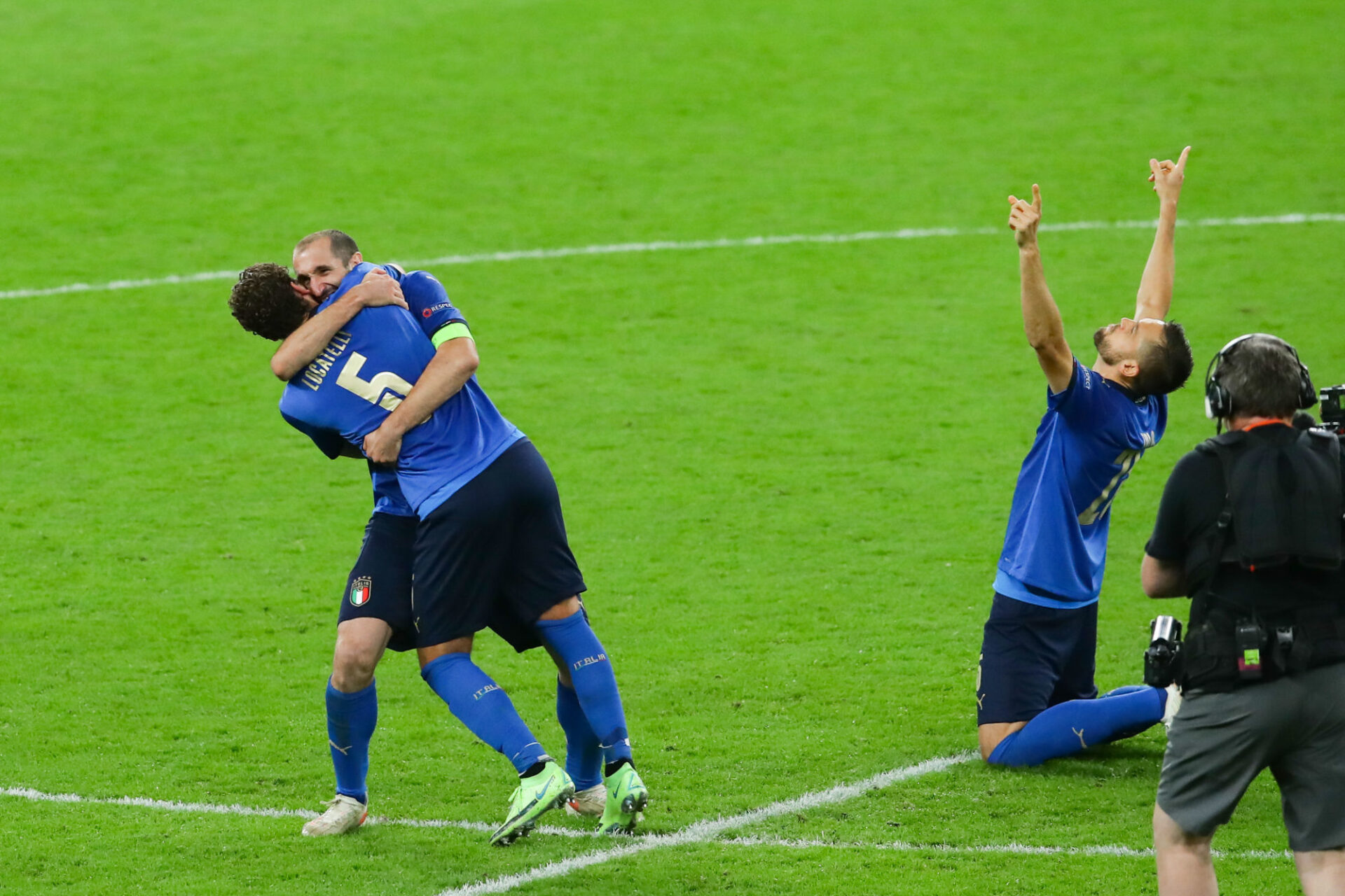 Roberto Mancini avait un rêve, et Giorgio Chiellini et les siens sont proches de l'exaucer. Icon Sport