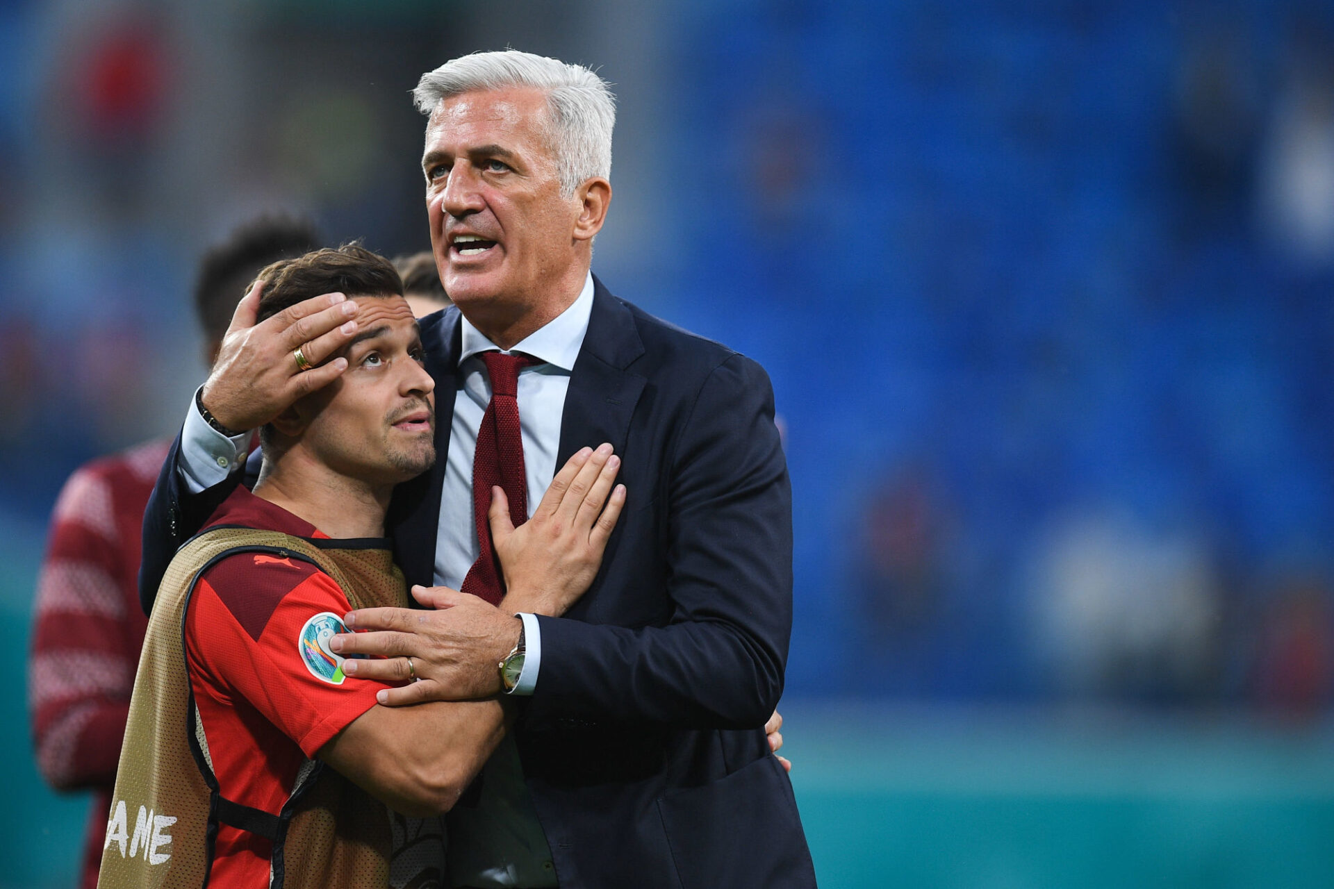Vladimir Petkovic quitte la Suisse avec le sentiment du devoir accompli : la Nati a obtenu son meilleur résultat historique à l'Euro 2020 (quart de finale), après avoir notamment éliminé la France en huitième. Icon Sport