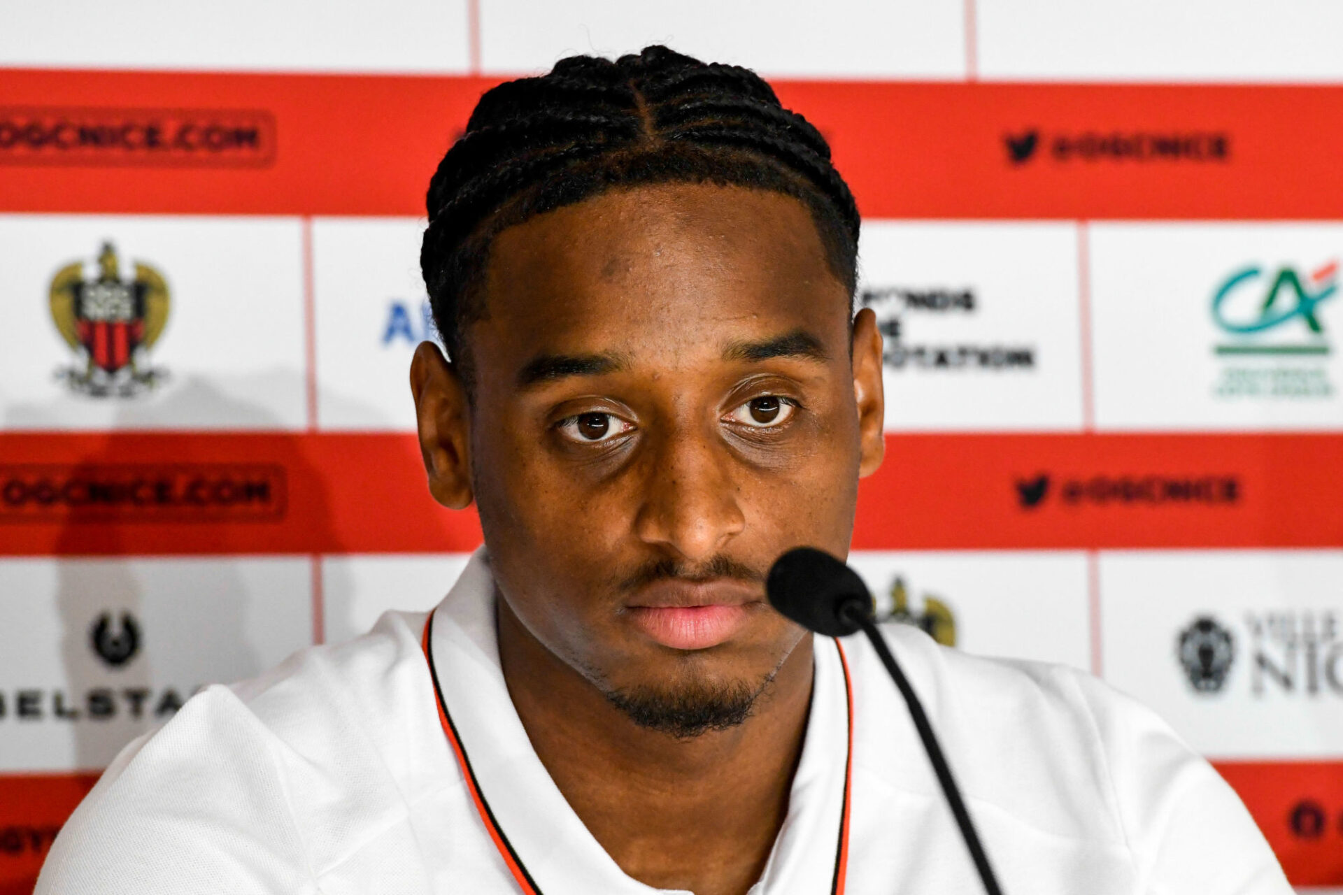 Calvin Stengs, Mario Lemina, Pablo Rosario et Justin Kluivert (de gauche à droite), les nouvelles recrues de Nice débarquent ! Icon Sport Calvin Stengs, Mario Lemina, Pablo Rosario et Justin Kluivert (de gauche à droite), les nouvelles recrues de Nice débarquent ! Icon Sport