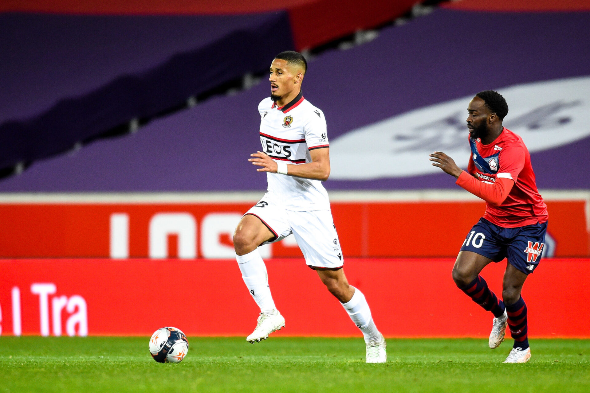 Saliba a été prêté à l'OGC Nice l'hiver dernier en provenance d'Arsenal. Icon Sport Saliba a été prêté à l'OGC Nice l'hiver dernier en provenance d'Arsenal. Icon Sport