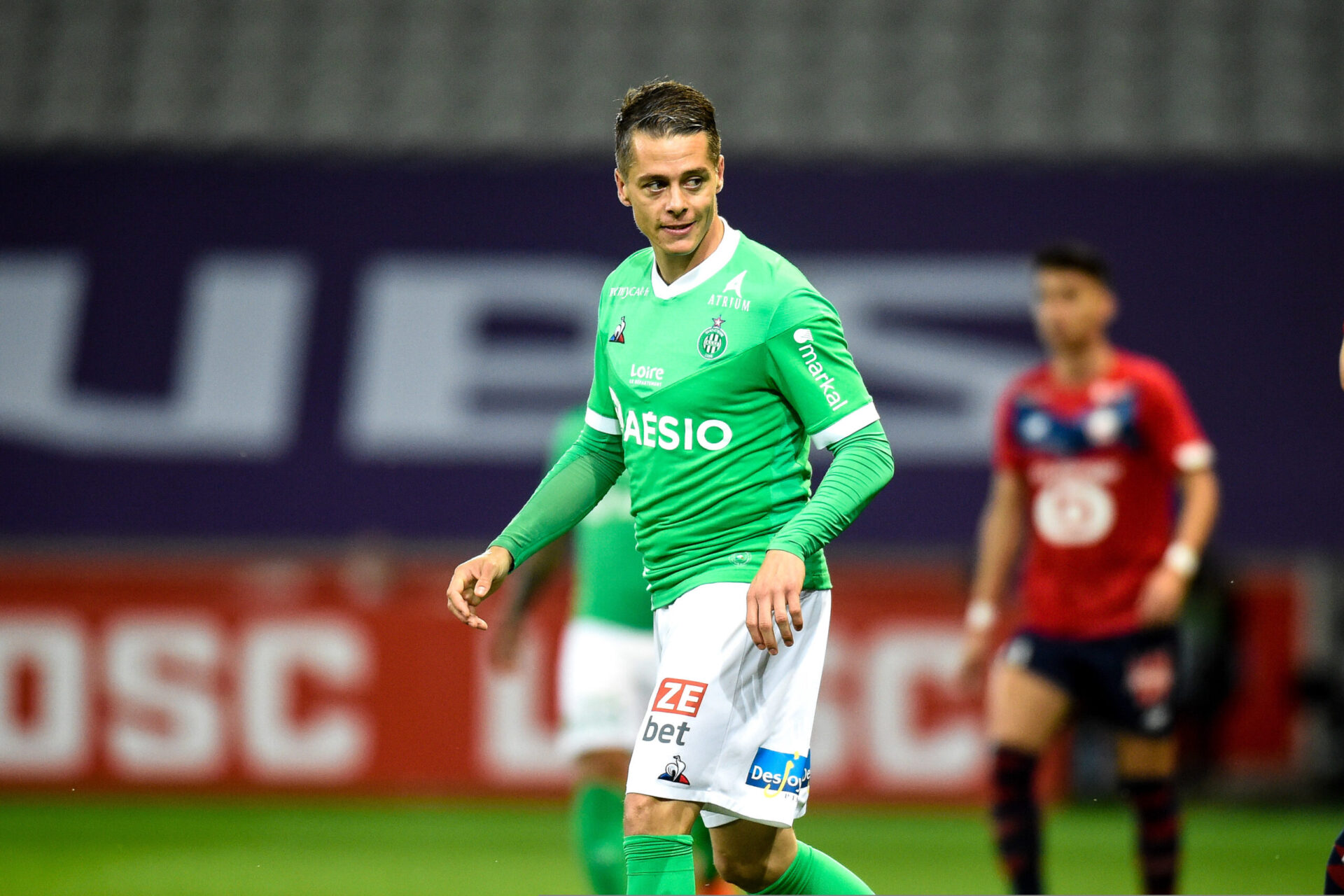 Romain Hamouma sous le maillot de Saint-Etienne (iconsport)