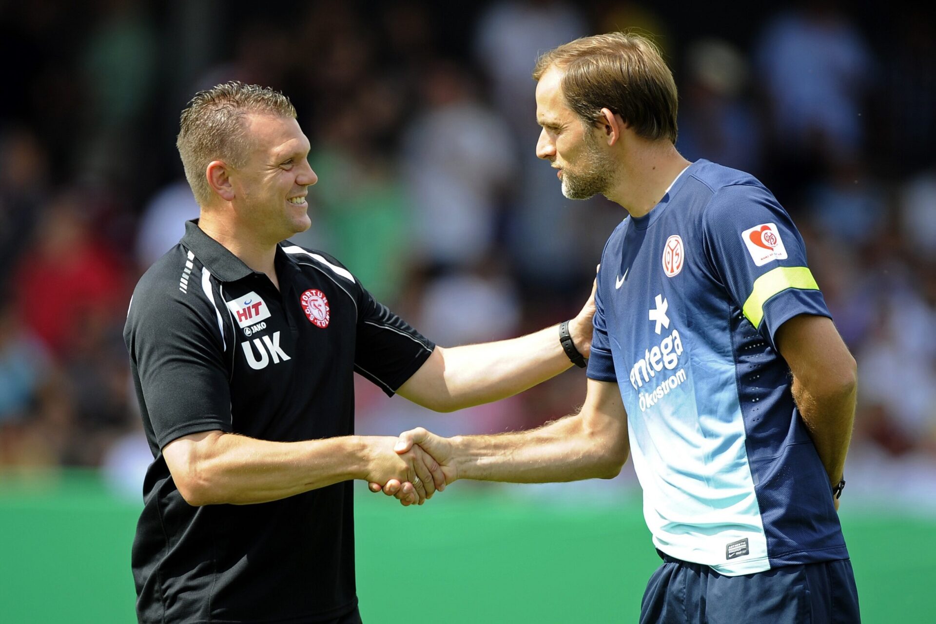 Thomas Tuchel entra&icirc;nant Mayence (Icon Sport)