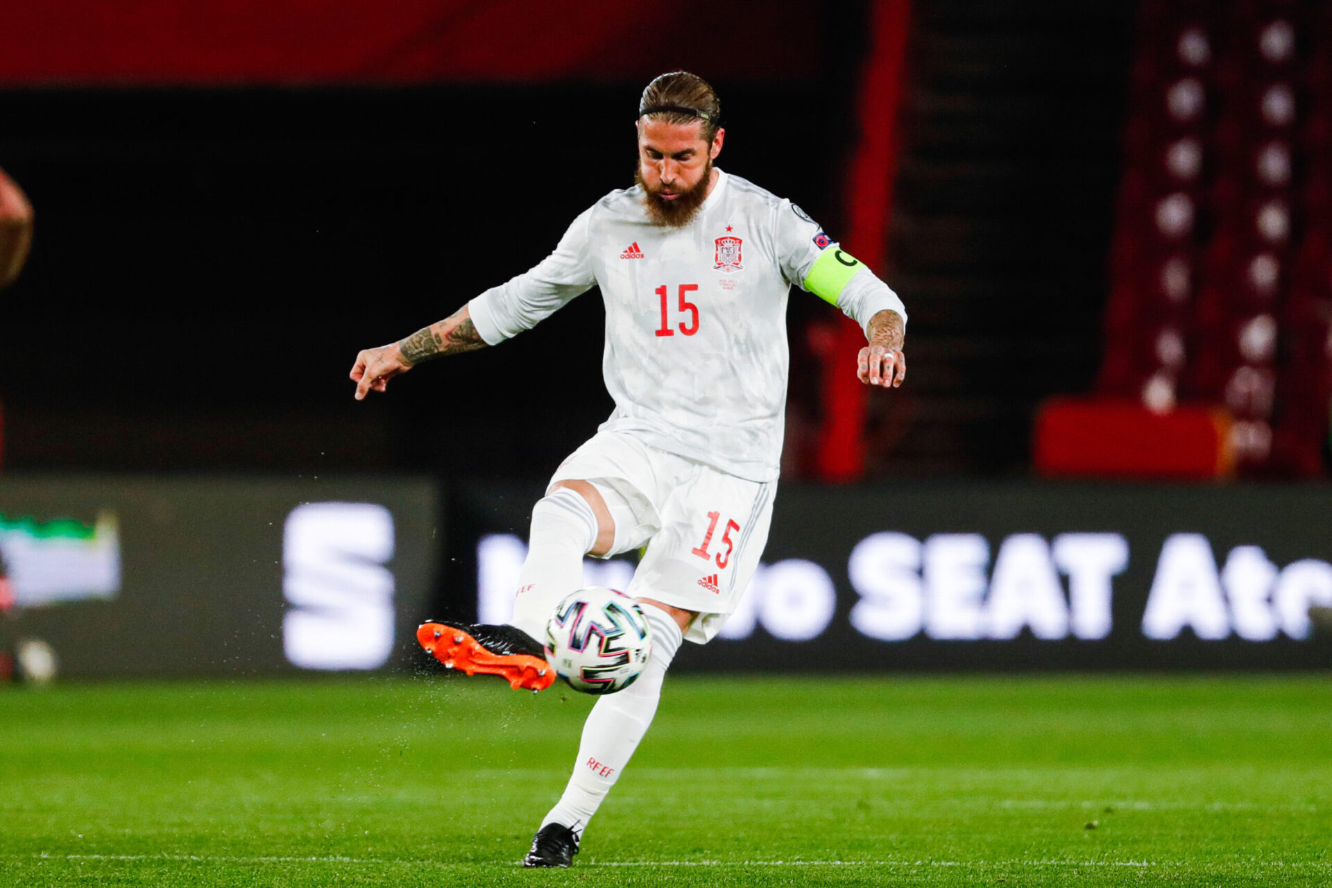 Sergio Ramos portant les couleurs du FC Madrid (Icon Sport)