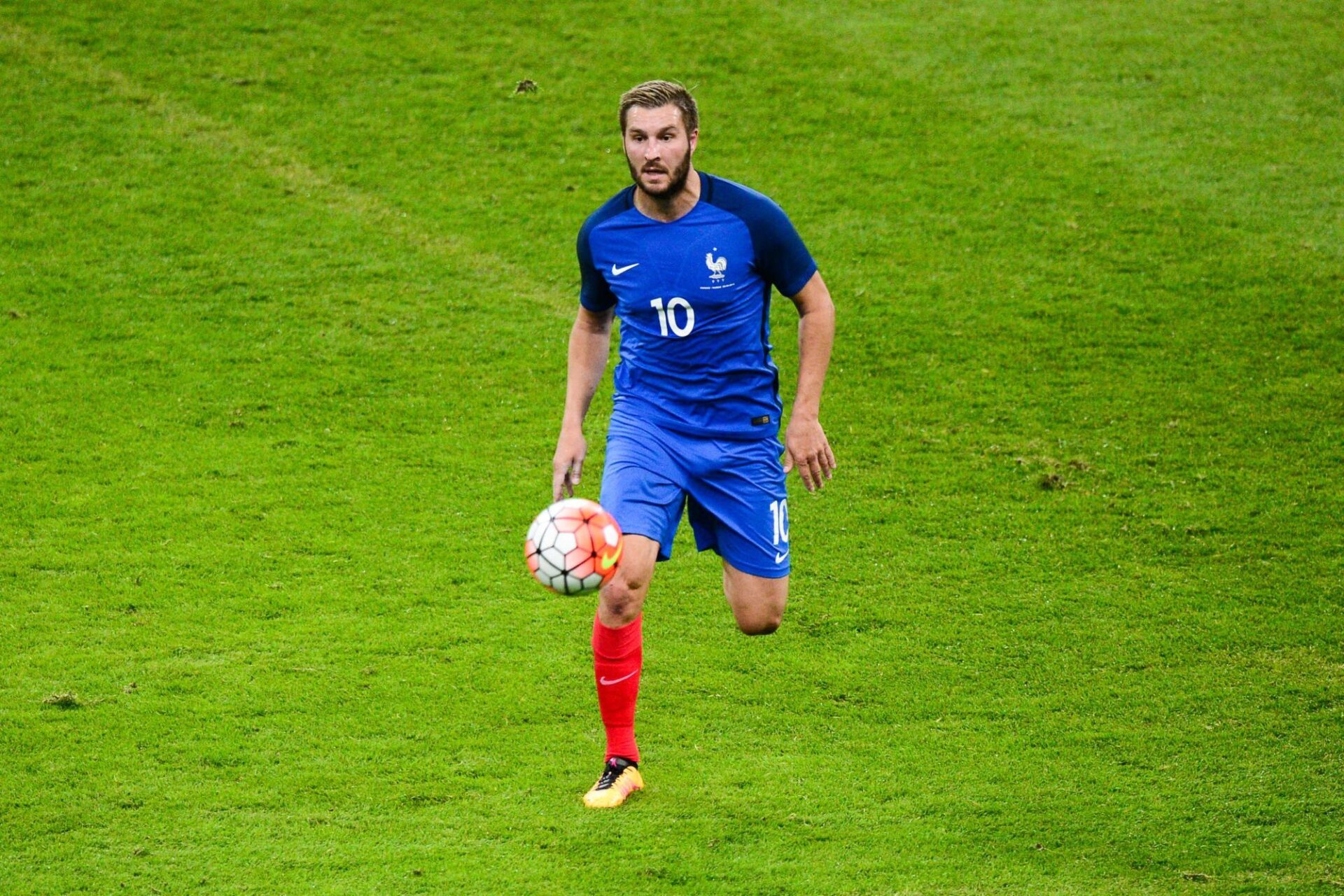 André-Pierre Gignac veut repartir des JO avec une médaille autour du cou, comme il l'a confié. Icon Sport